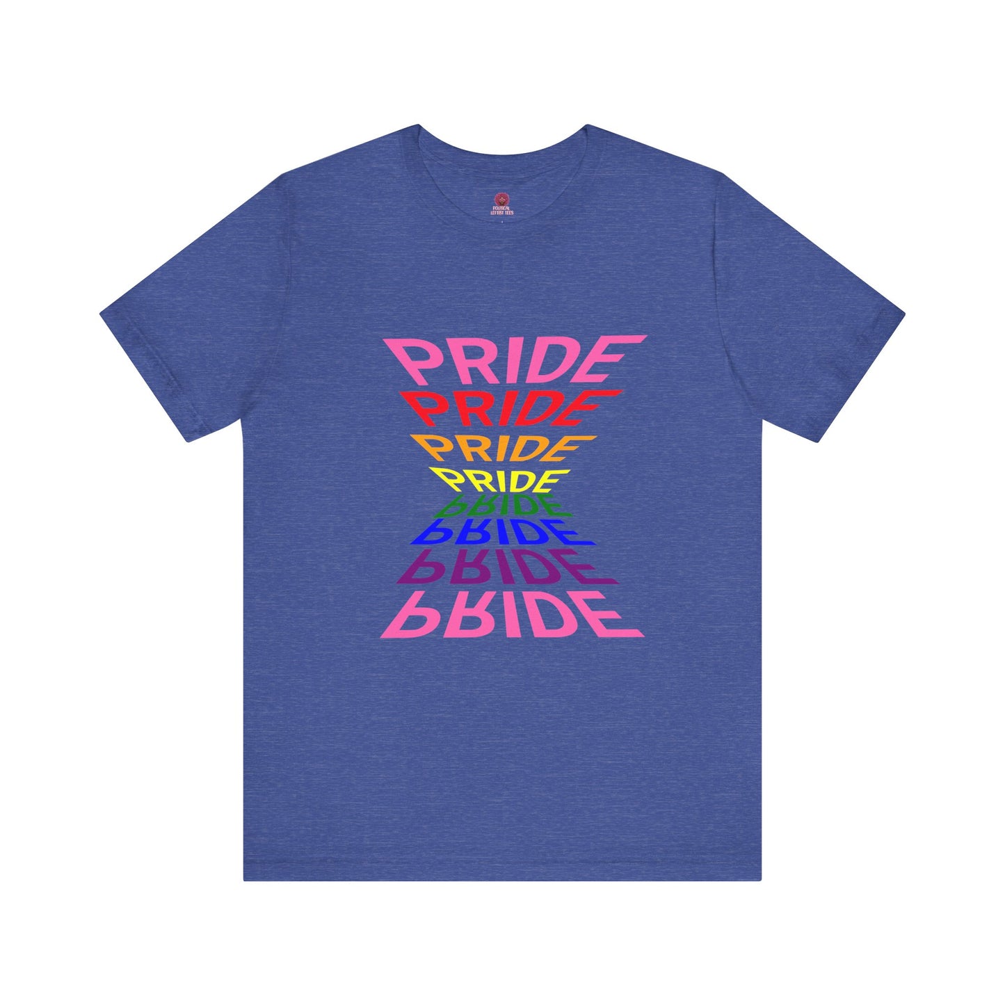 "Pride" Graphic Tee, Unisex Pride Shirt, LGBTQ+ Awareness Top