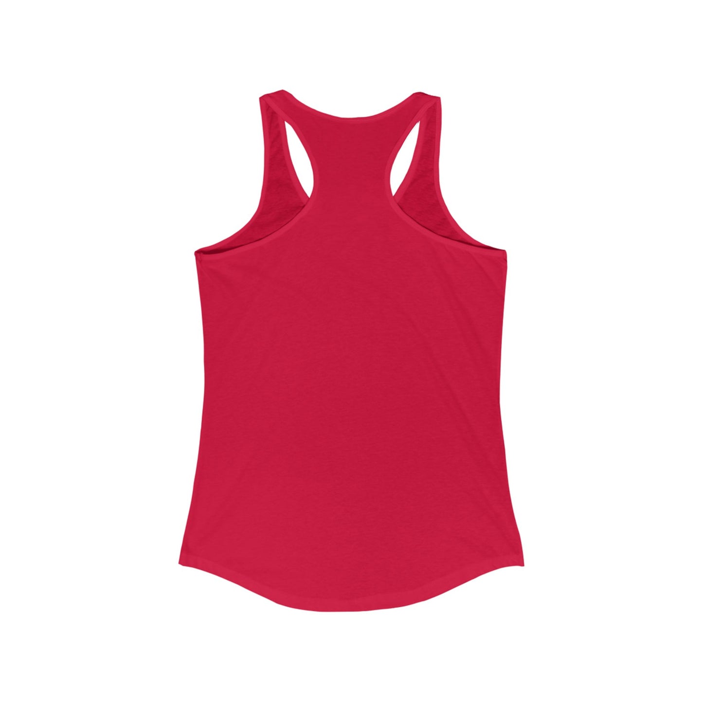 Women's Racerback Tank Top: Windmill Noise Causes Cancer