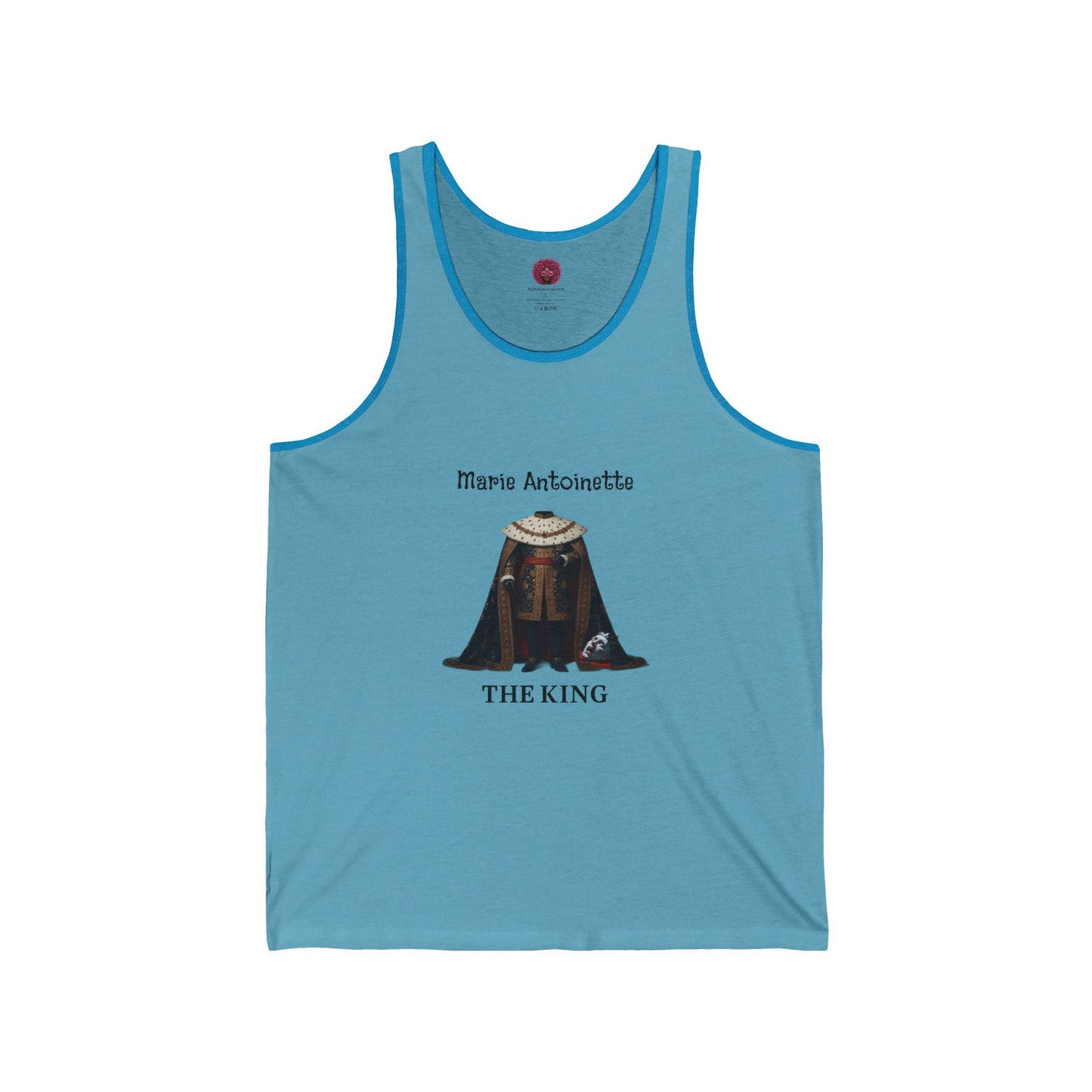 Marie Antoinette THE KING Unisex Tank Top