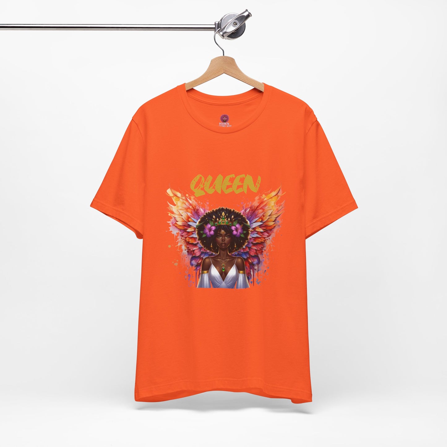 Queen Unisex Short sleeve Jersey Tee - Empowering Graphic Tee for Confident Women
