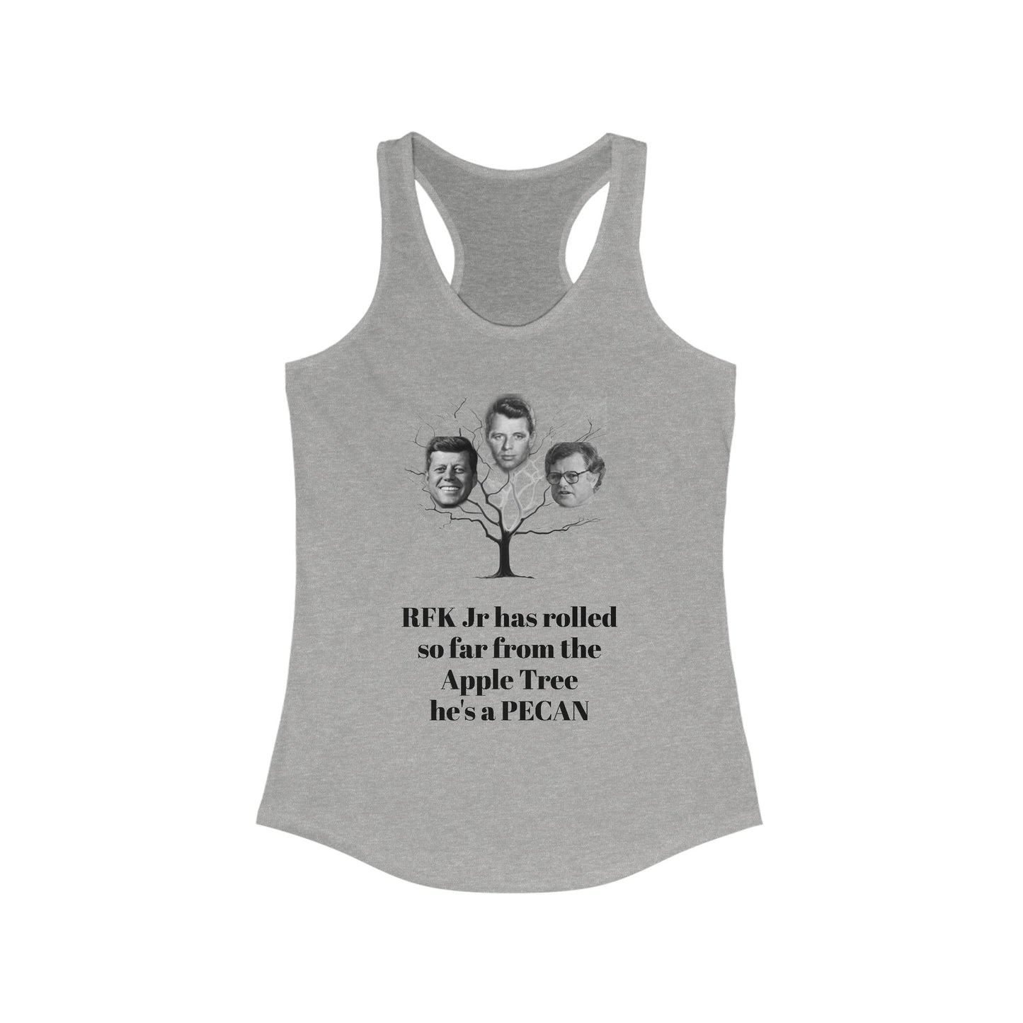 RFK Jr Is A Pecan Women's Racerback Tank top