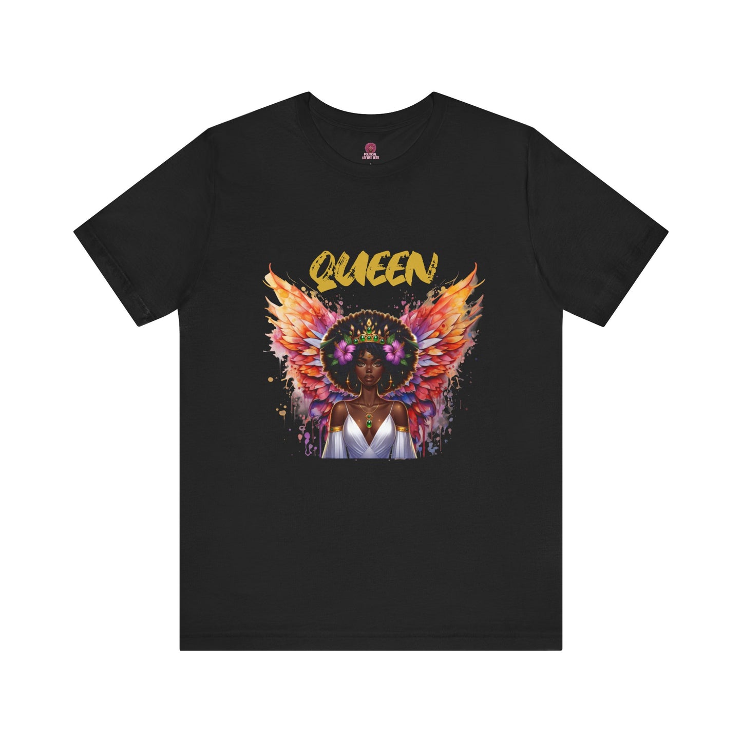 Queen Unisex Short sleeve Jersey Tee - Empowering Graphic Tee for Confident Women