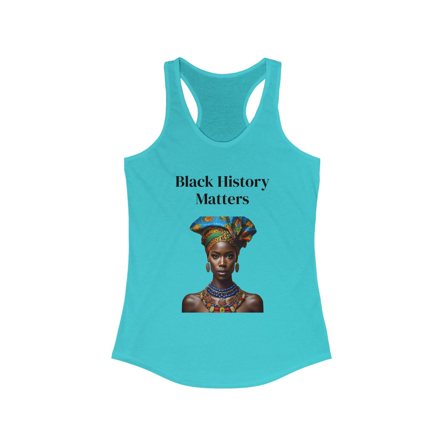 Black History Matters 2 Women's Racerback Tank Top