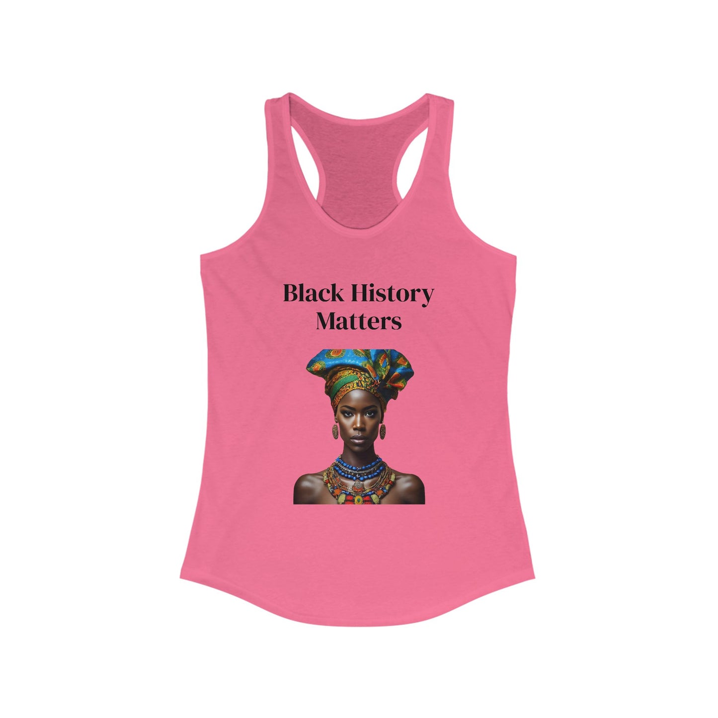 Black History Matters 2 Women's Racerback Tank Top