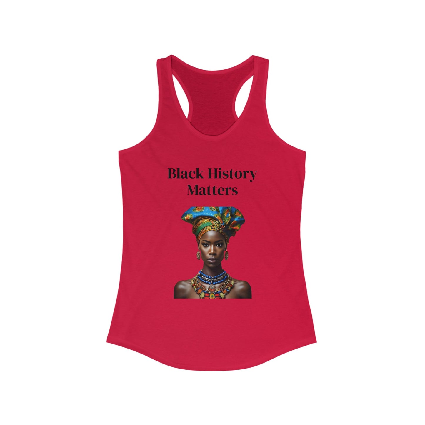 Black History Matters 2 Women's Racerback Tank Top