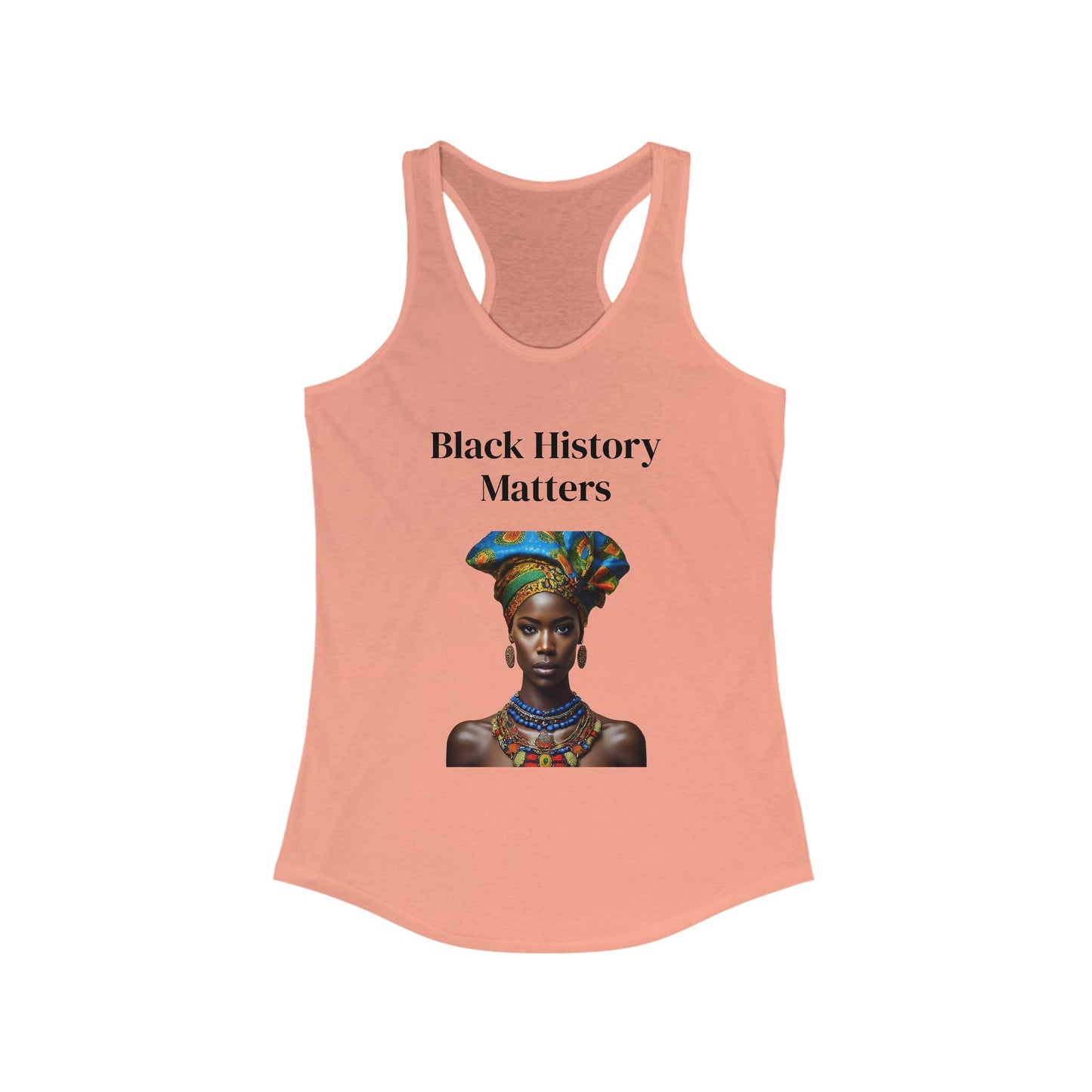Black History Matters 2 Women's Racerback Tank Top