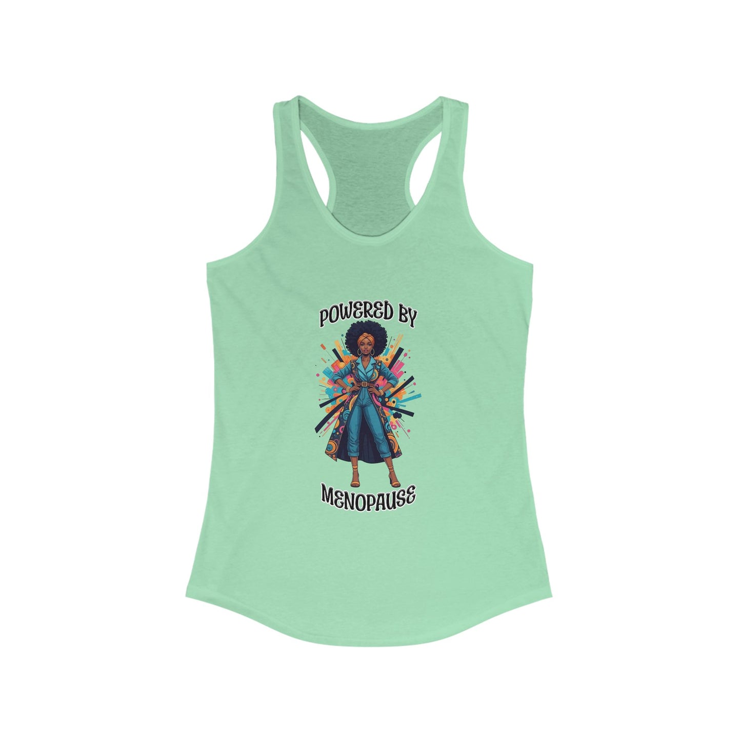 Empowering Menopause Tee | Women's Racerback Tank Top