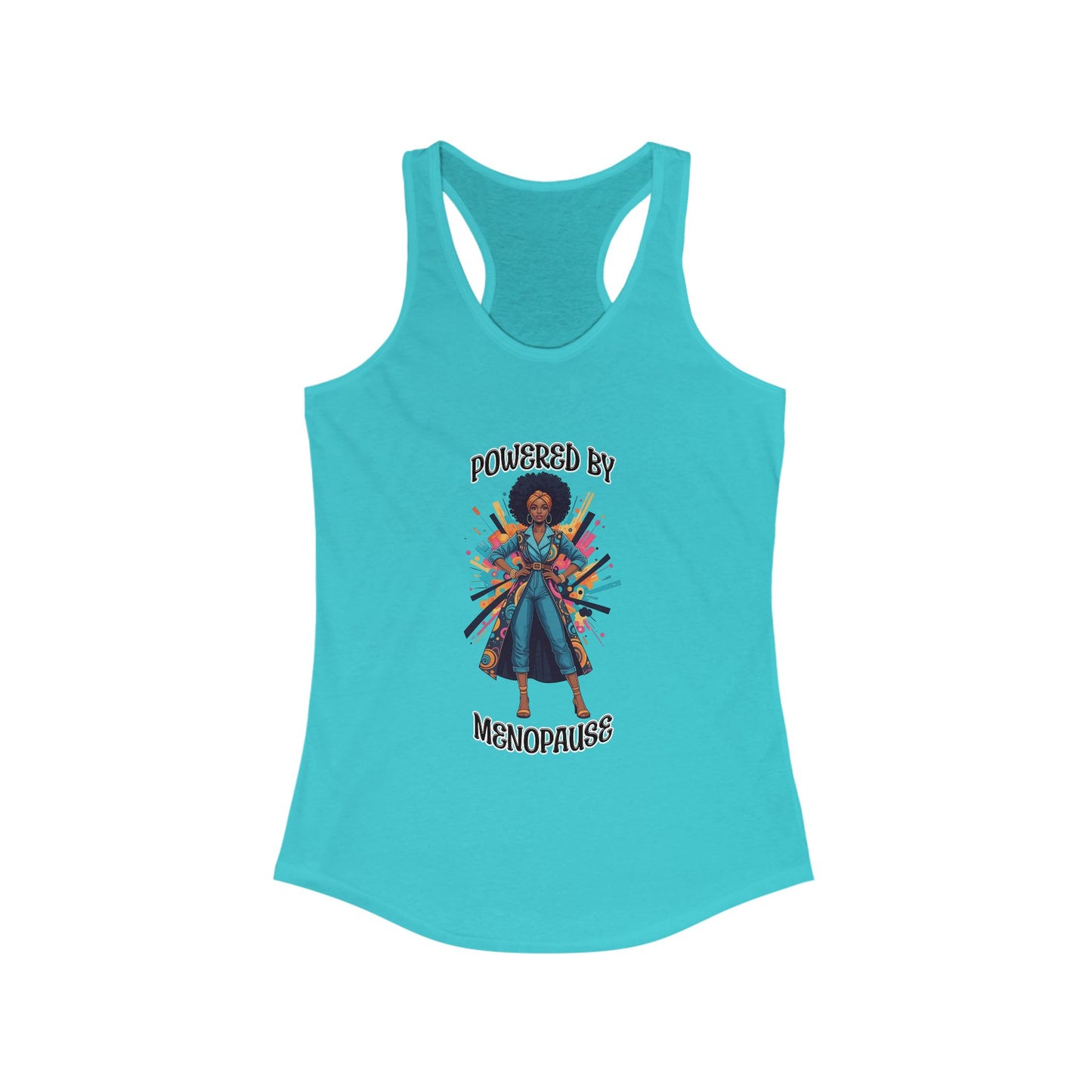 Empowering Menopause Tee | Women's Racerback Tank Top