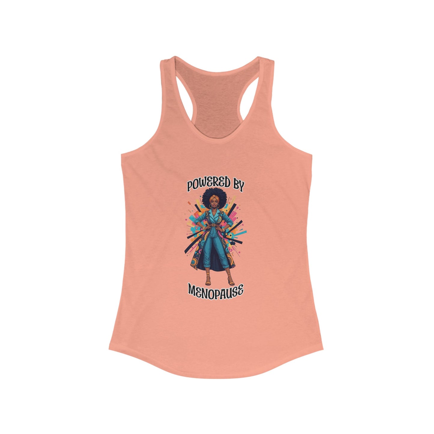 Empowering Menopause Tee | Women's Racerback Tank Top