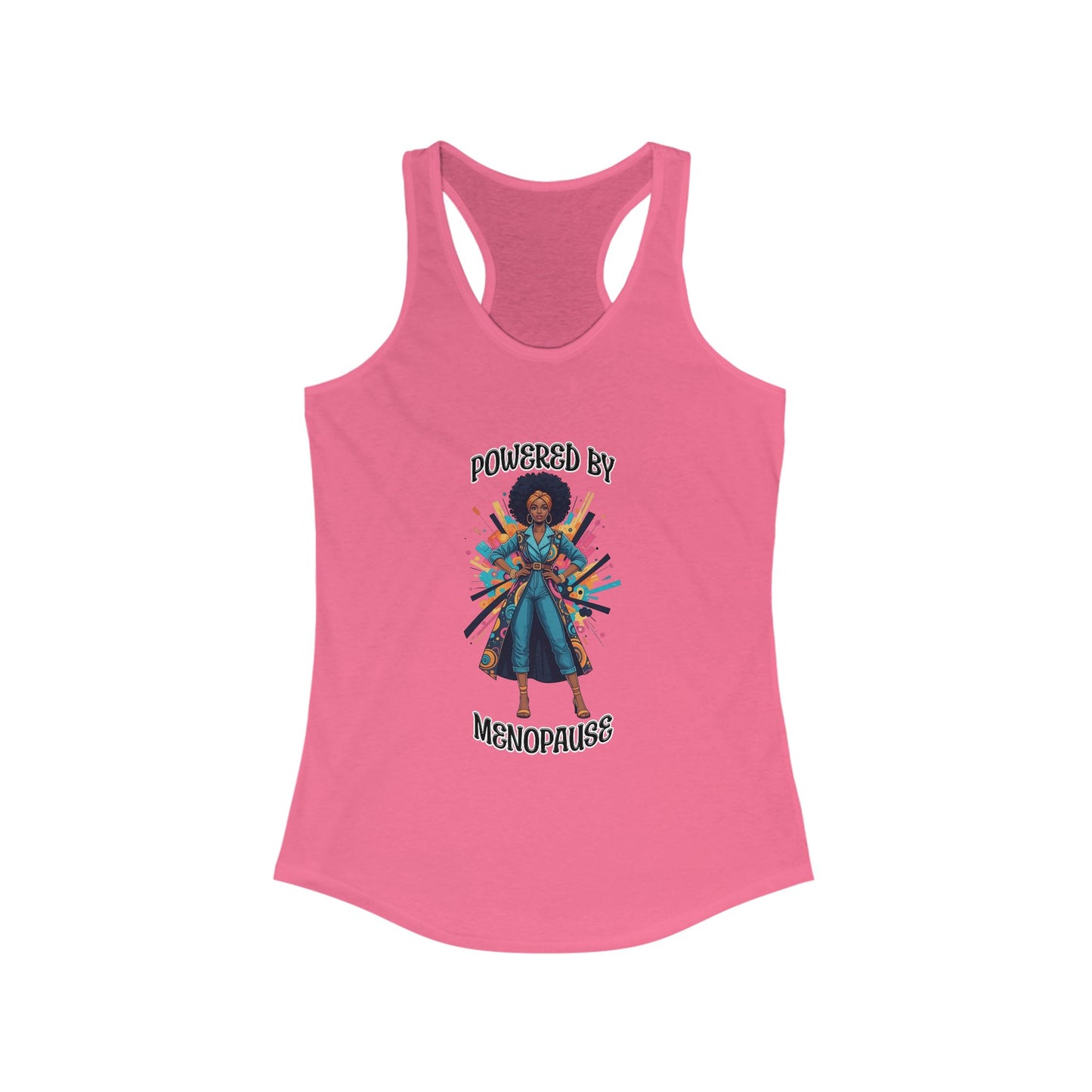 Empowering Menopause Tee | Women's Racerback Tank Top