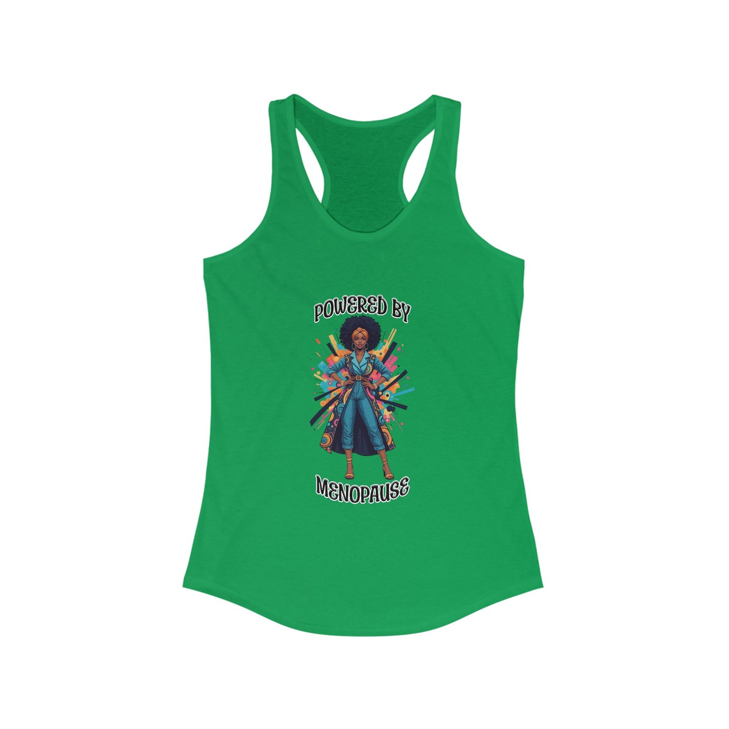 Empowering Menopause Tee | Women's Racerback Tank Top