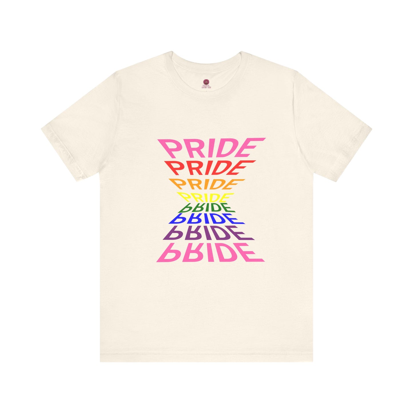 "Pride" Graphic Tee, Unisex Pride Shirt, LGBTQ+ Awareness Top