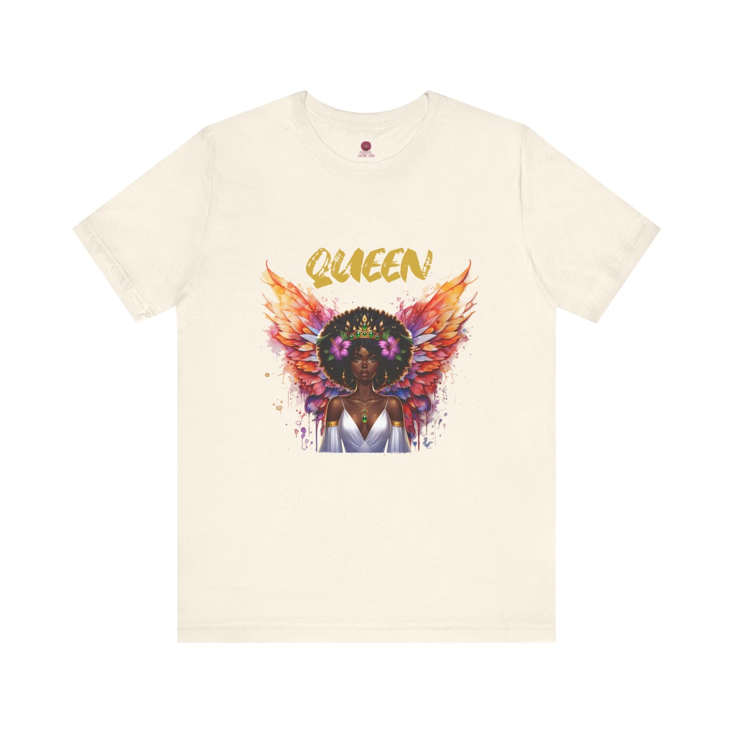 Queen Unisex Short sleeve Jersey Tee - Empowering Graphic Tee for Confident Women