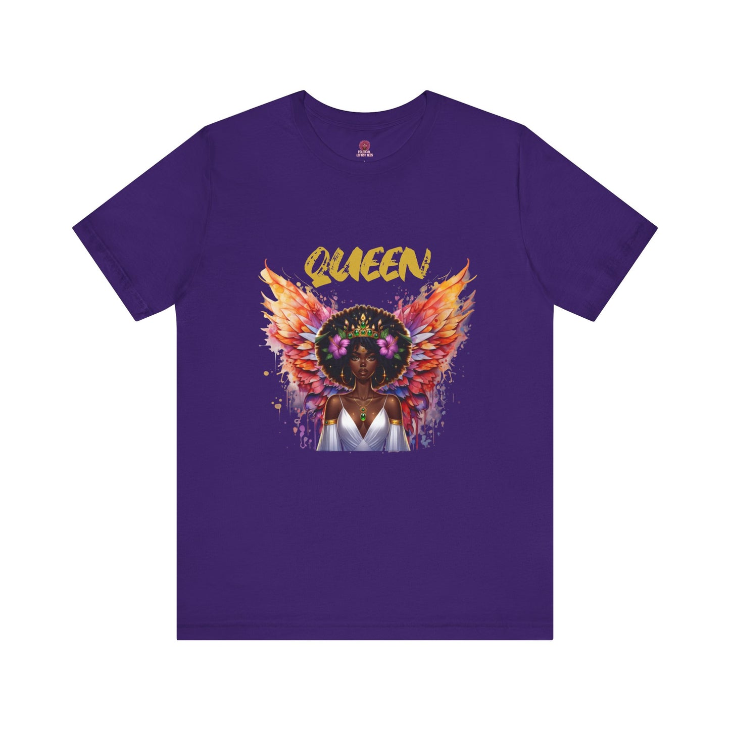 Queen Unisex Short sleeve Jersey Tee - Empowering Graphic Tee for Confident Women