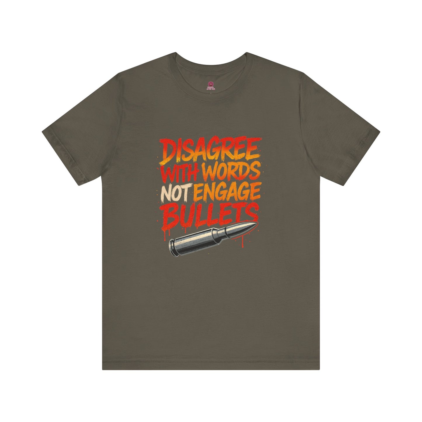 Argumentative Statement Tee - Unisex Jersey Short Sleeve Tee, Graphic T-Shirt, Conflict Resolution Shirt, Debate Apparel, Protest Wear