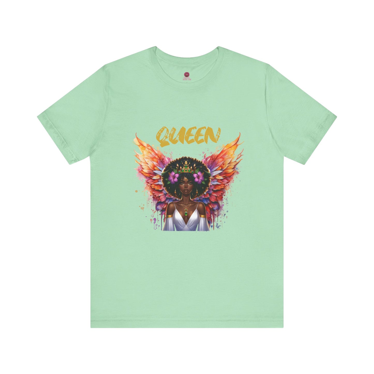 Queen Unisex Short sleeve Jersey Tee - Empowering Graphic Tee for Confident Women