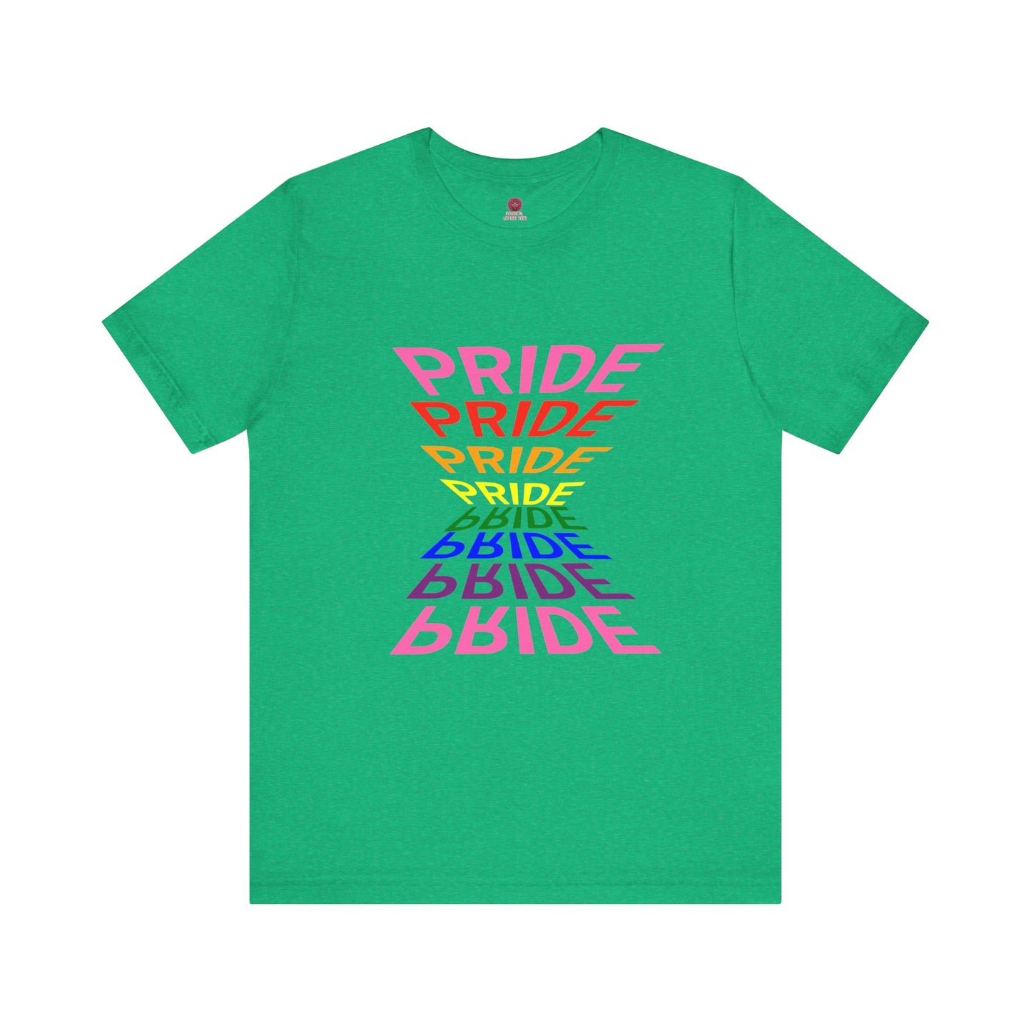 "Pride" Graphic Tee, Unisex Pride Shirt, LGBTQ+ Awareness Top