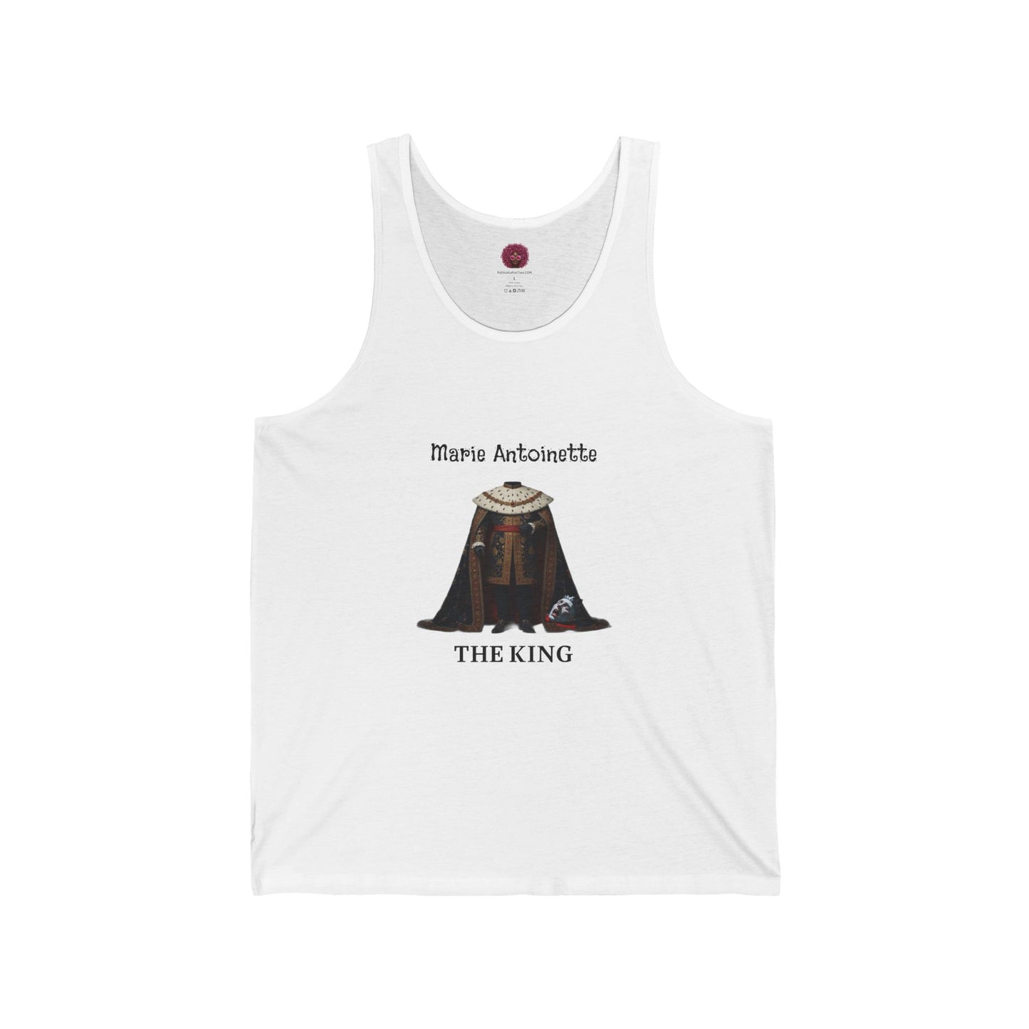 Marie Antoinette THE KING Unisex Tank Top