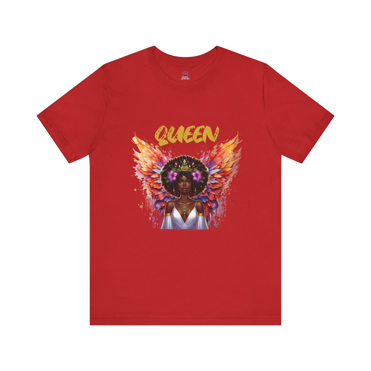 Queen Unisex Short sleeve Jersey Tee - Empowering Graphic Tee for Confident Women