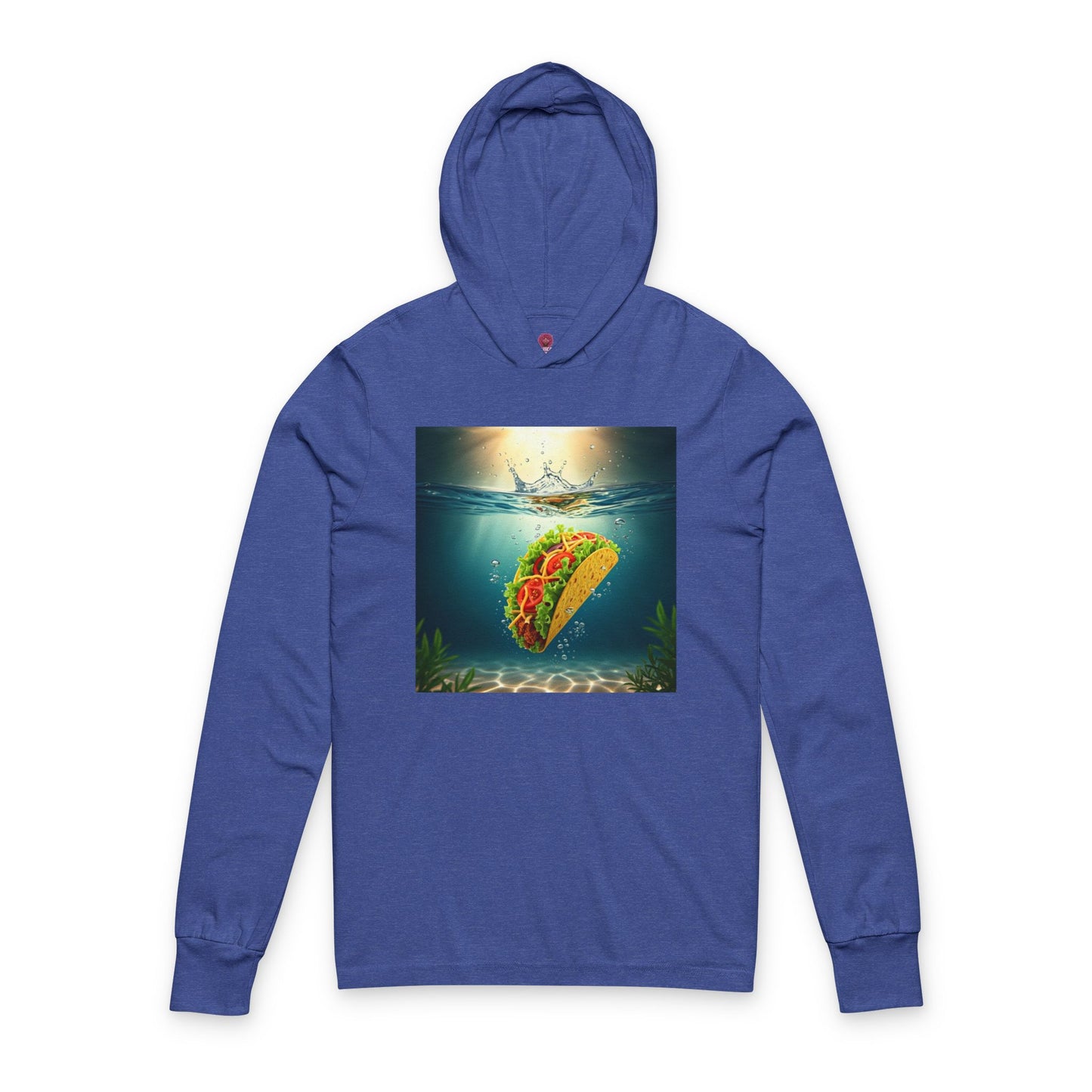 Taco Underwater Design - Unisex Opposition Graphic Long Sleeve Hooded Tee