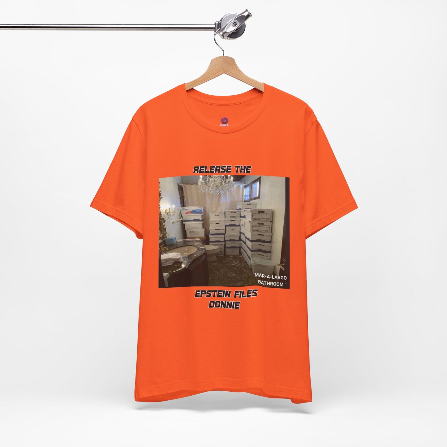 Release The Epstein Files Tee: Unisex Jersey Short Sleeve Shirt, Casual Wear, Statement Tee, Funny & Quirky Shirt