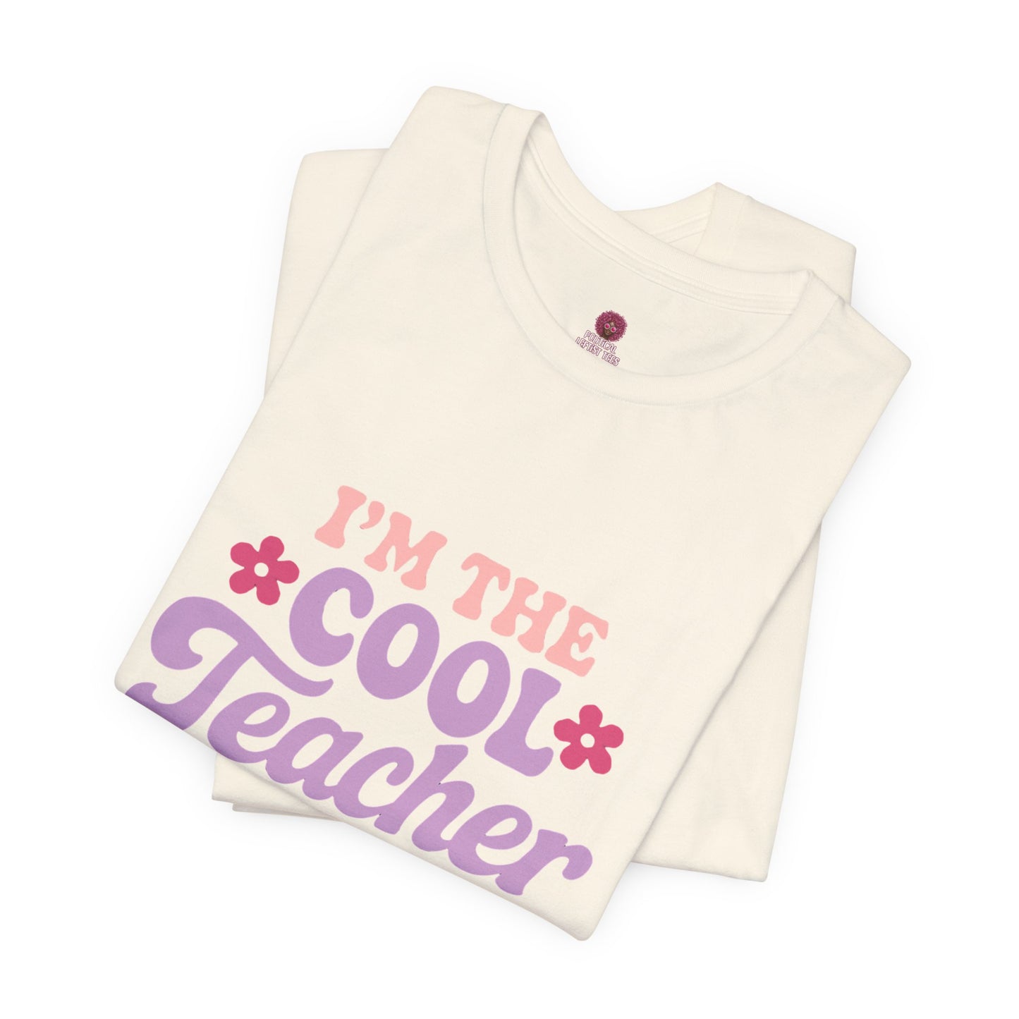 Cool Teacher Unisex Tee, Fun Teacher Shirt, Teacher Appreciation Gift, Classroom Outfit, Back to School T-Shirt