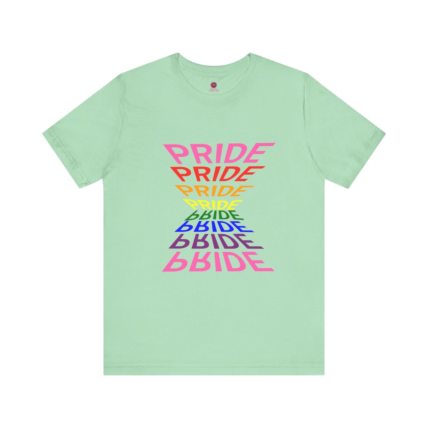 "Pride" Graphic Tee, Unisex Pride Shirt, LGBTQ+ Awareness Top