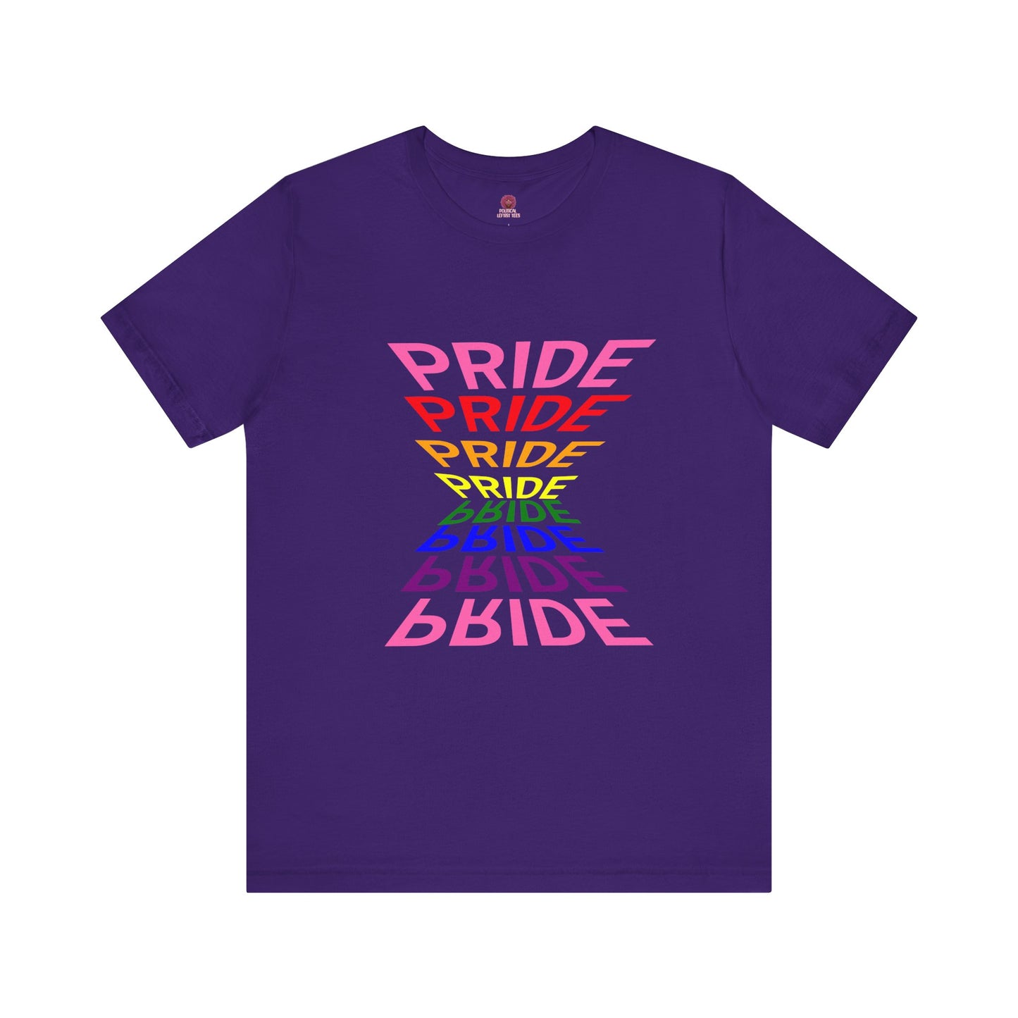 "Pride" Graphic Tee, Unisex Pride Shirt, LGBTQ+ Awareness Top