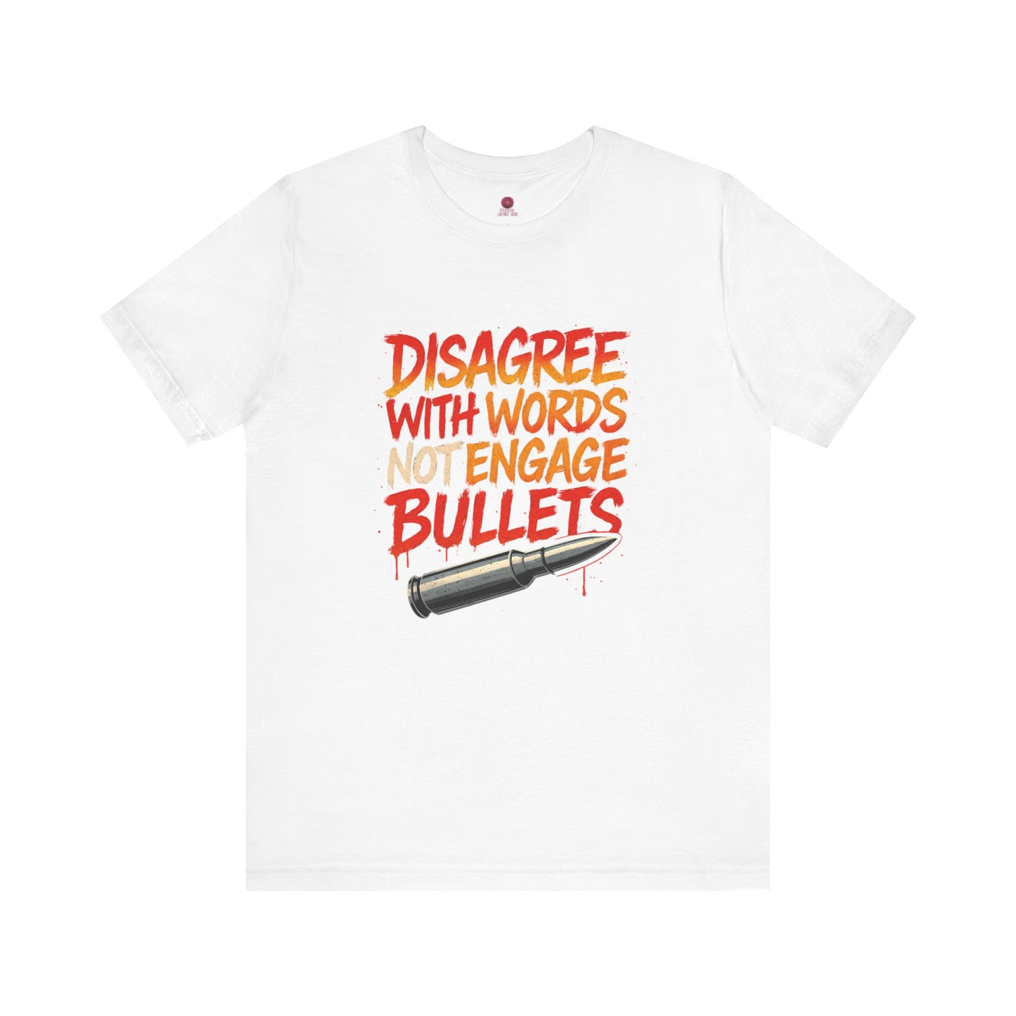 Argumentative Statement Tee - Unisex Jersey Short Sleeve Tee, Graphic T-Shirt, Conflict Resolution Shirt, Debate Apparel, Protest Wear