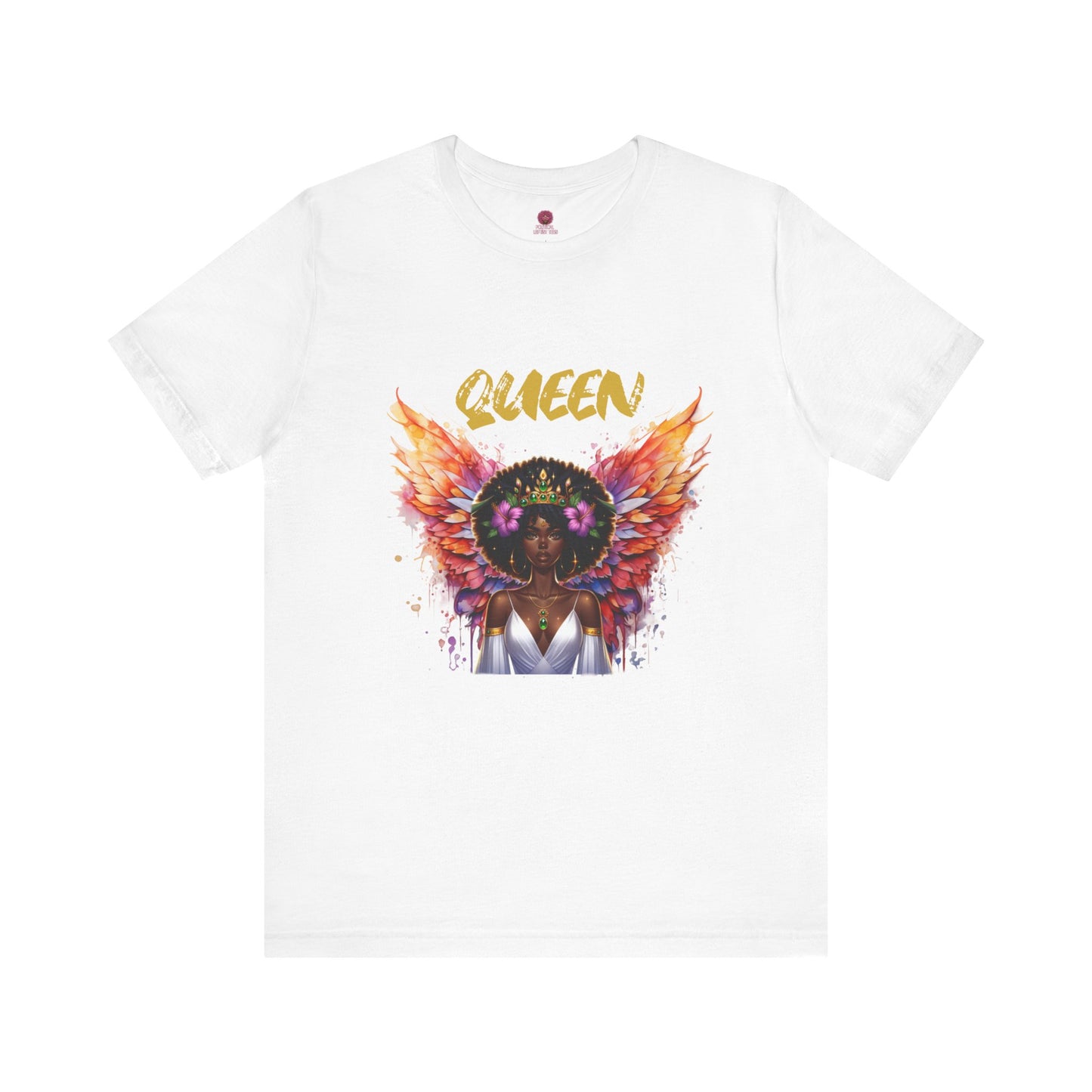 Queen Unisex Short sleeve Jersey Tee - Empowering Graphic Tee for Confident Women