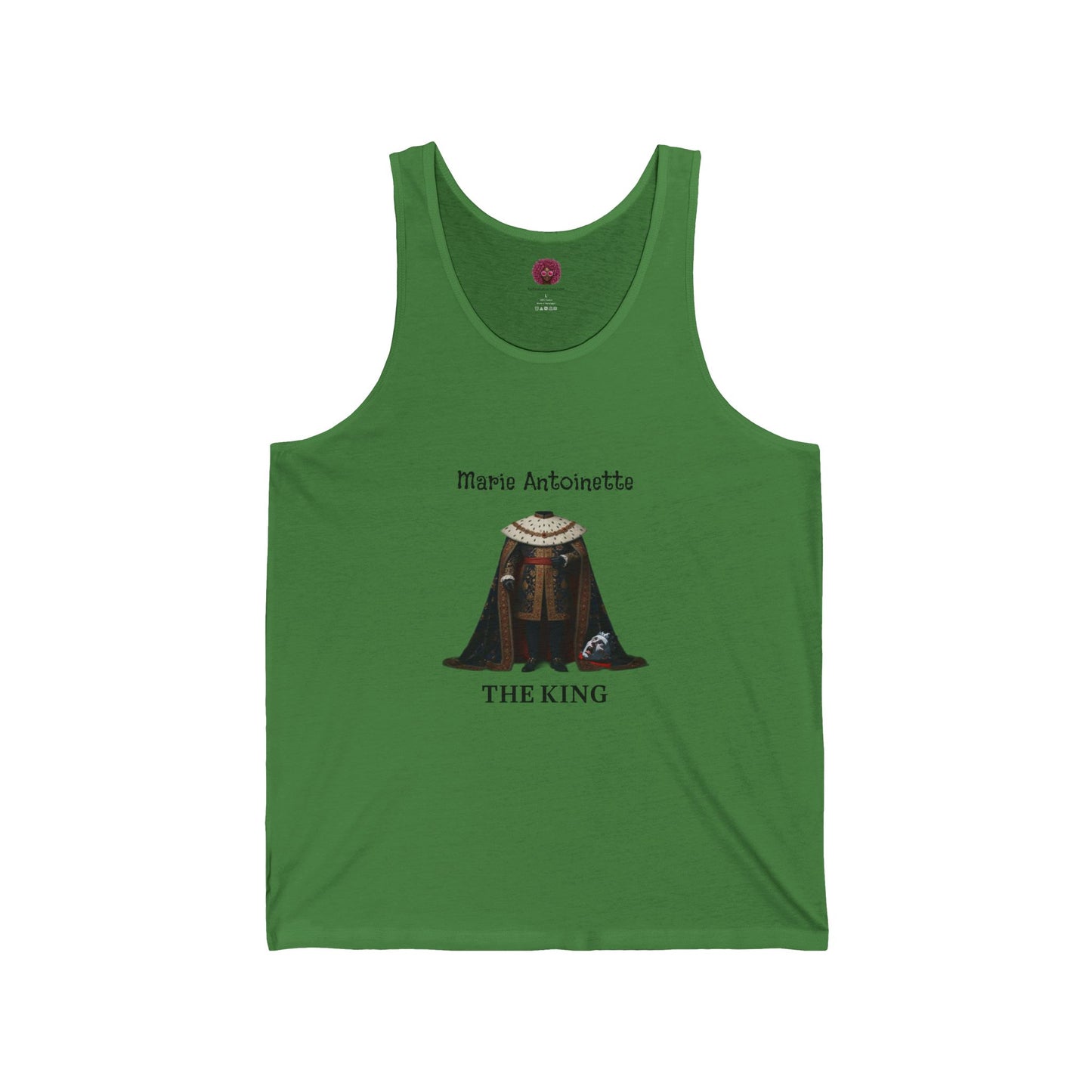 Marie Antoinette THE KING Unisex Tank Top