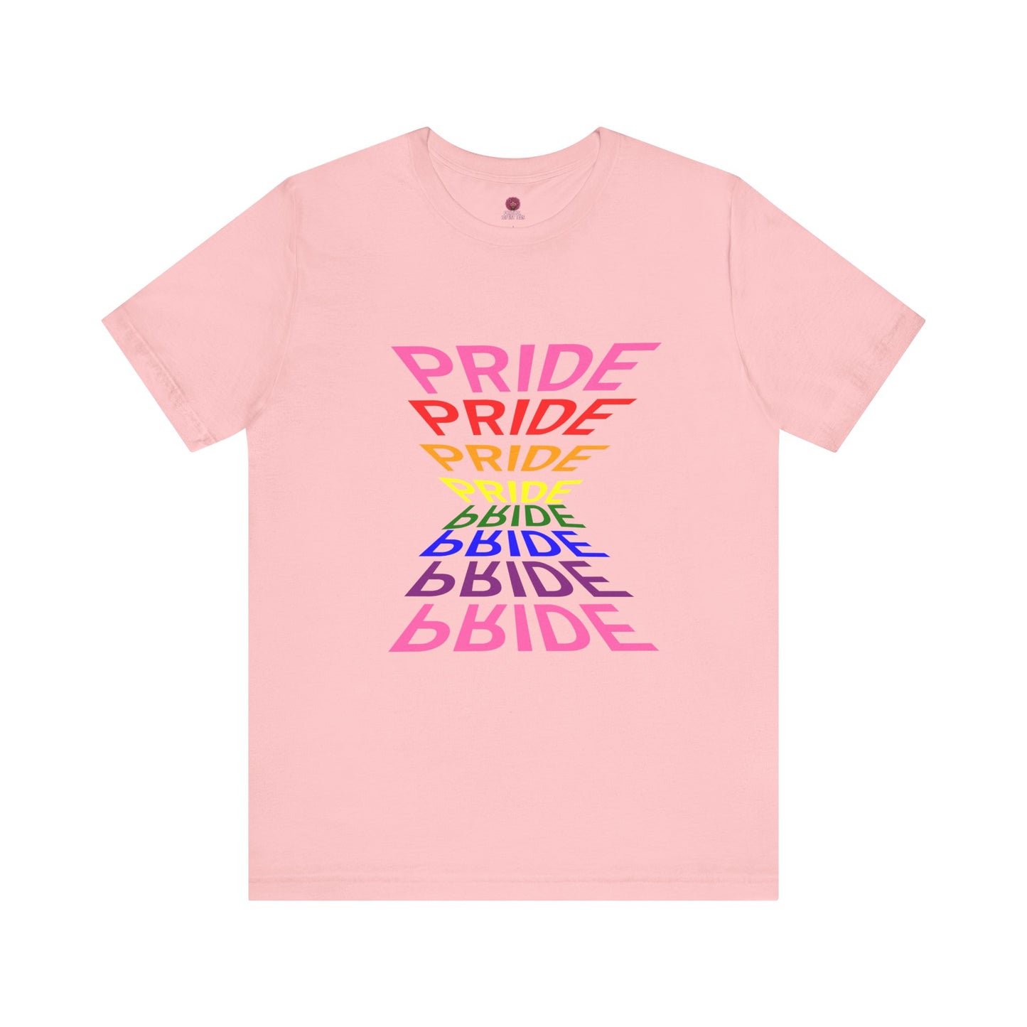 "Pride" Graphic Tee, Unisex Pride Shirt, LGBTQ+ Awareness Top