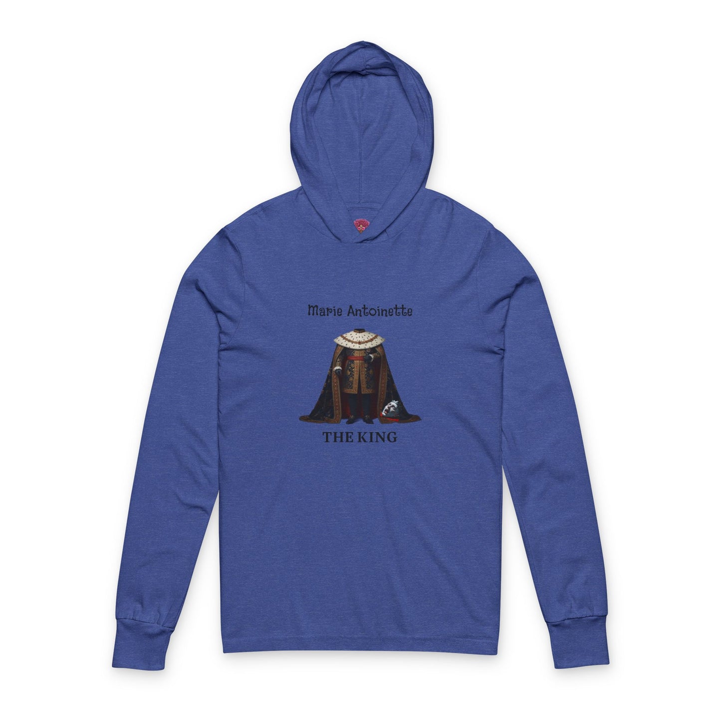 Marie Antoinette THE KING Long Sleeve Hoodie Tee
