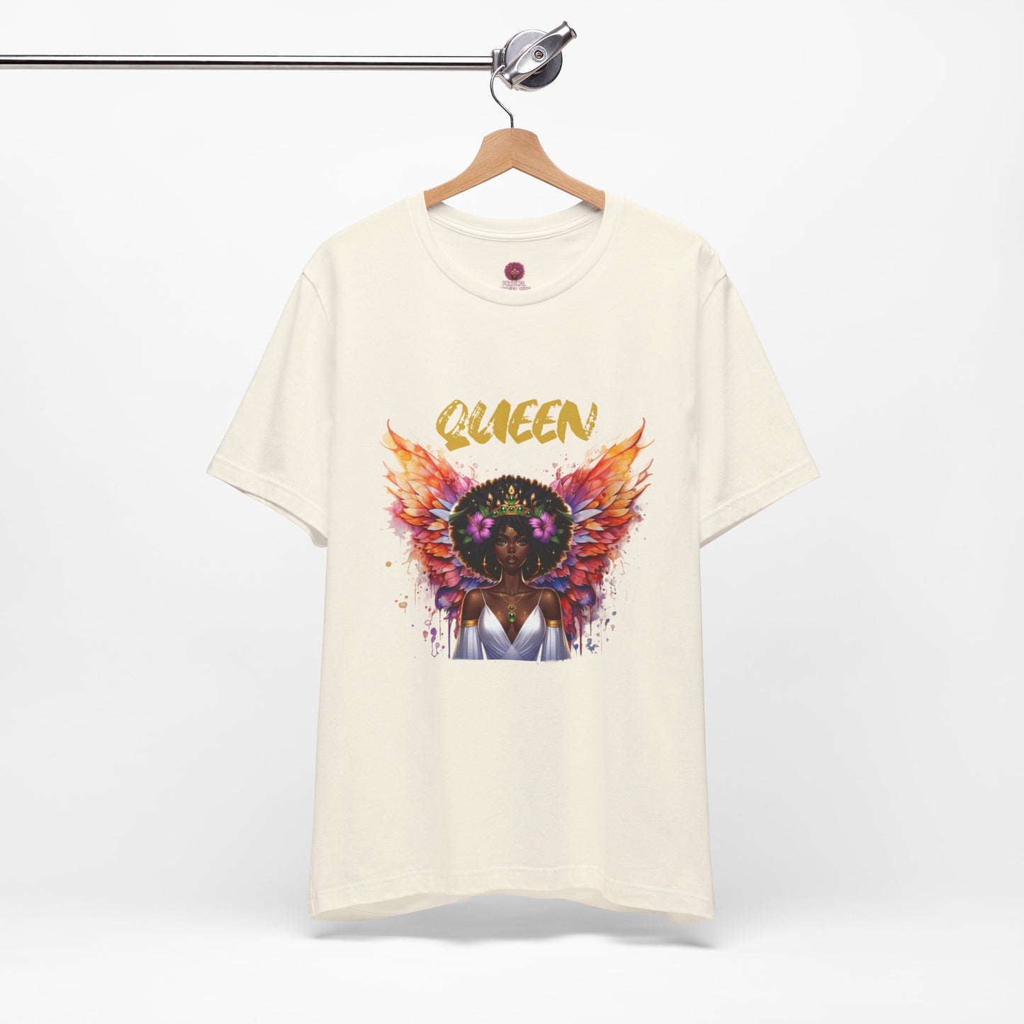 Queen Unisex Short sleeve Jersey Tee - Empowering Graphic Tee for Confident Women