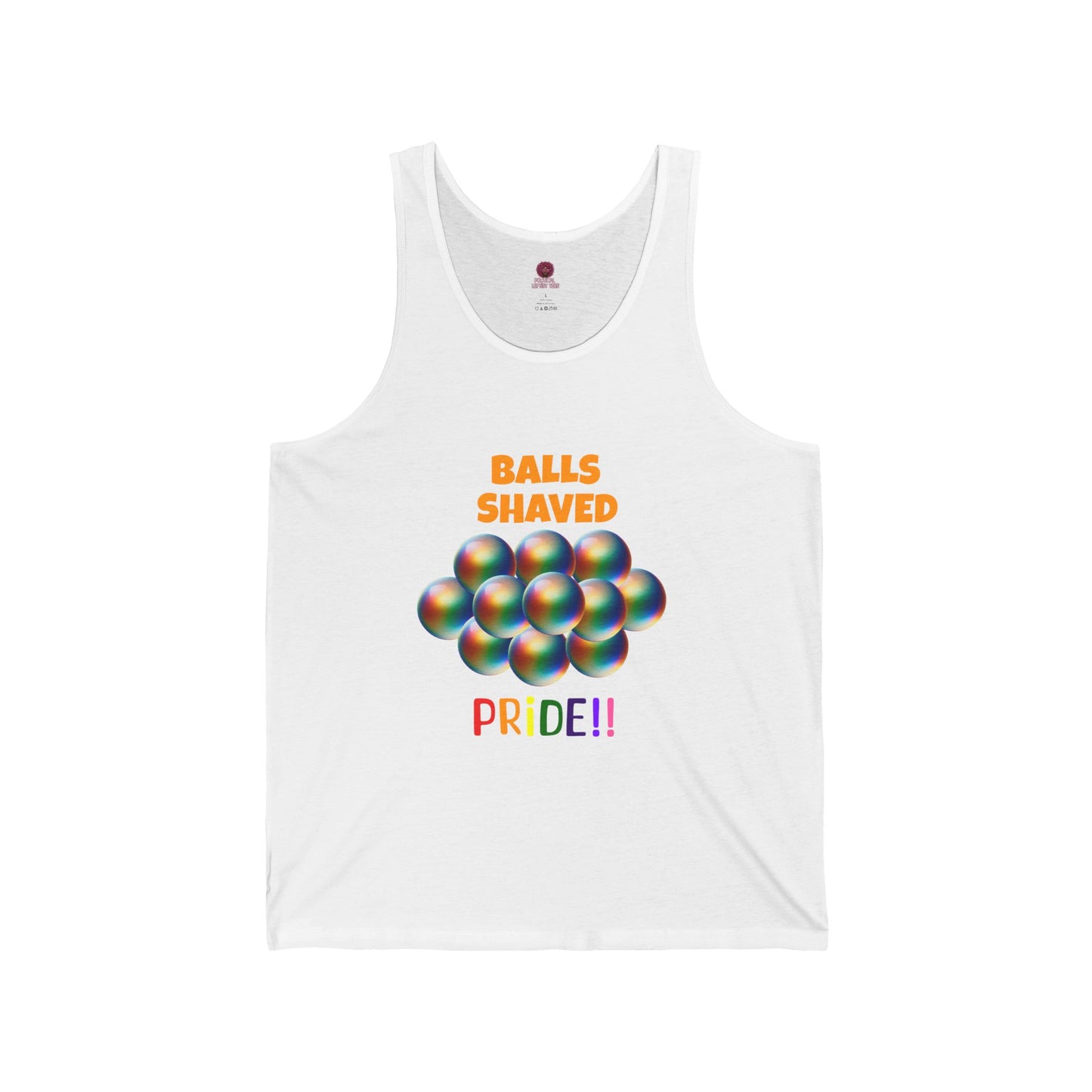 Humorous Pride Tank Top - Balls Shaved