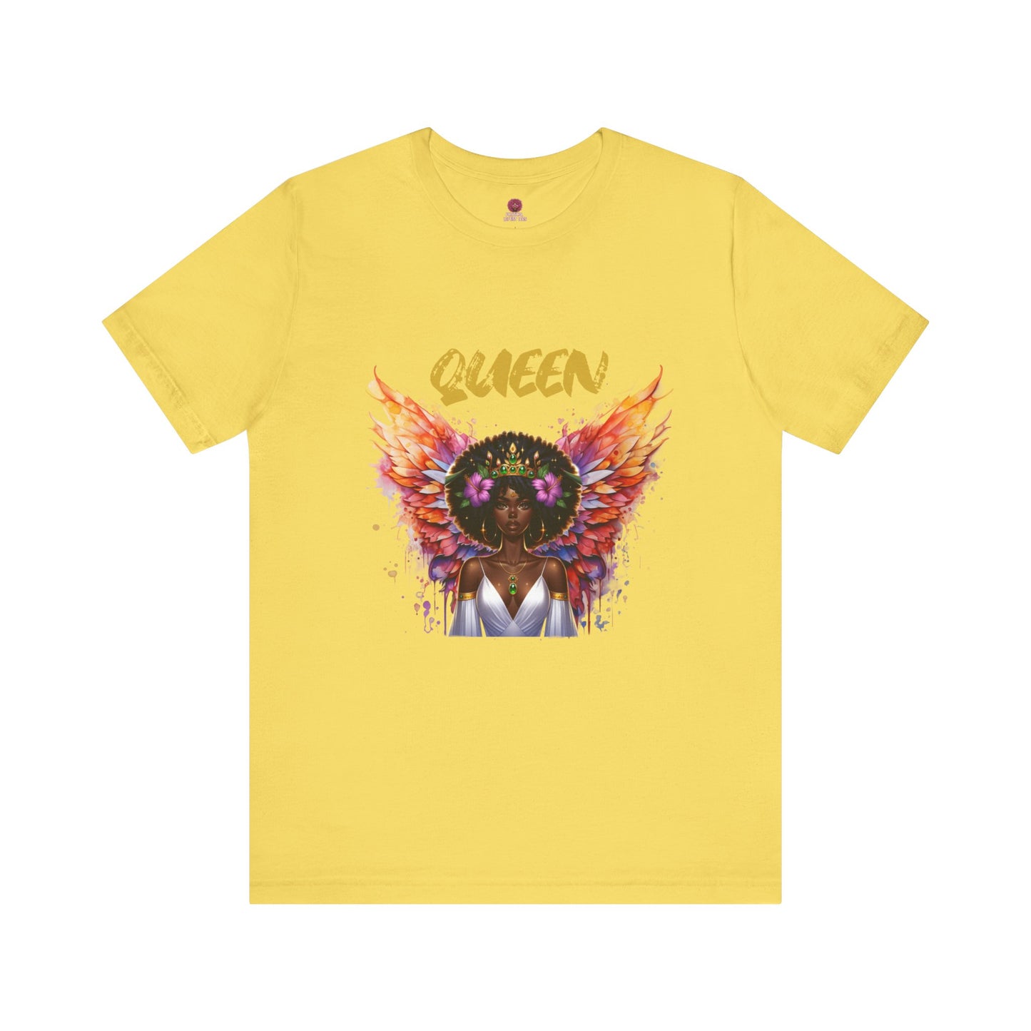 Queen Unisex Short sleeve Jersey Tee - Empowering Graphic Tee for Confident Women