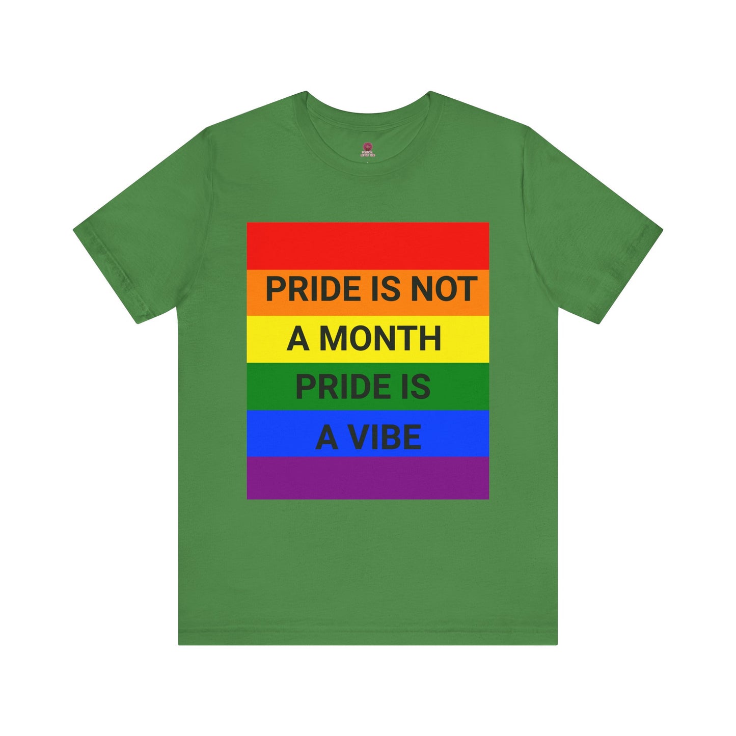Pride Vibe Unisex Graphic T-Shirt, LGBTQ+ Pride Month Apparel, Rainbow Pride Clothing