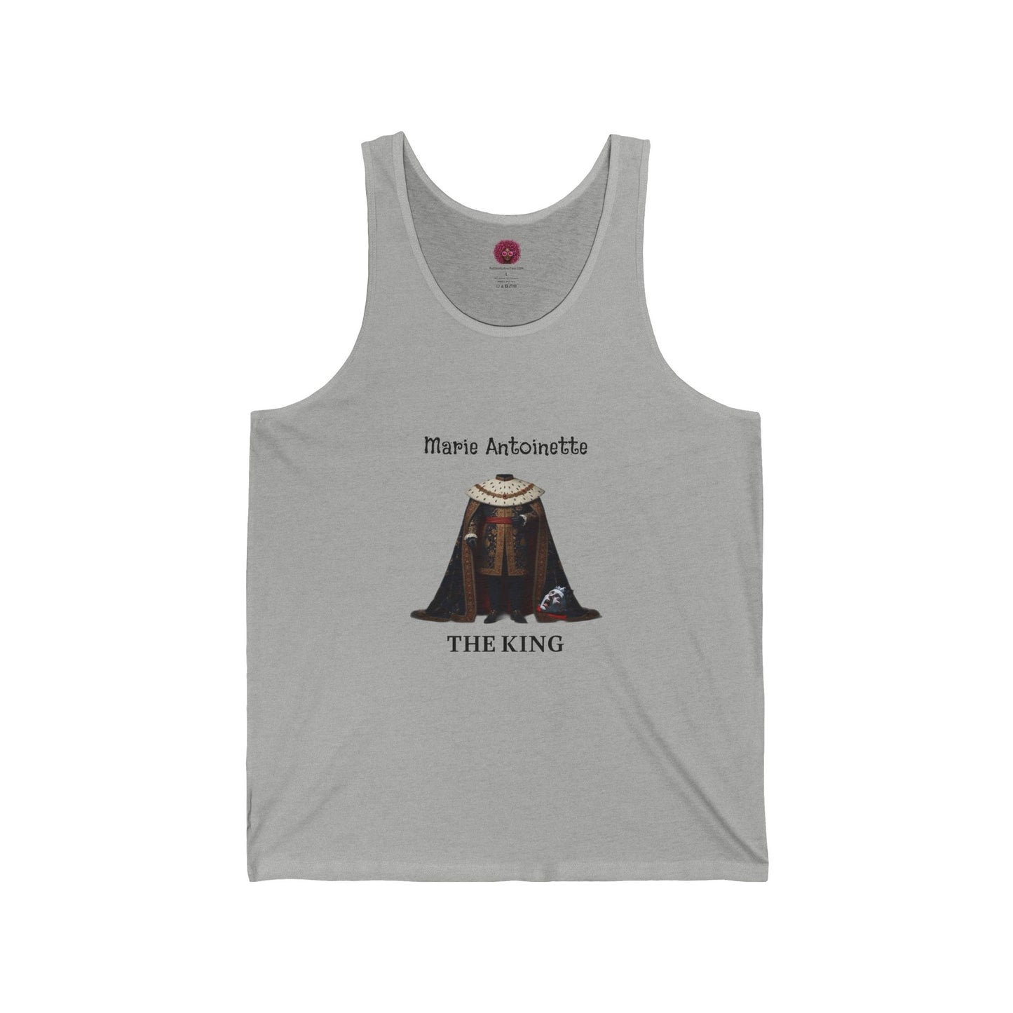 Marie Antoinette THE KING Unisex Tank Top