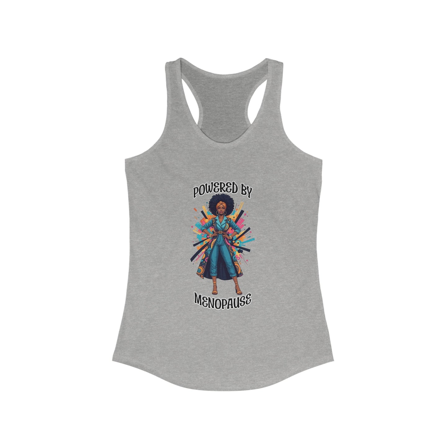 Empowering Menopause Tee | Women's Racerback Tank Top
