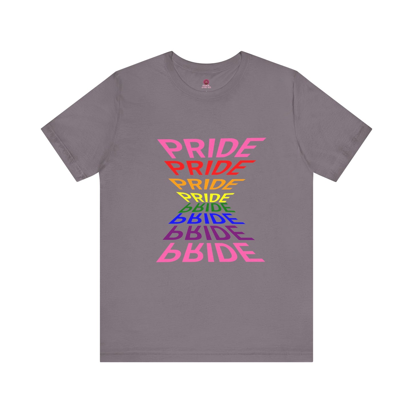"Pride" Graphic Tee, Unisex Pride Shirt, LGBTQ+ Awareness Top