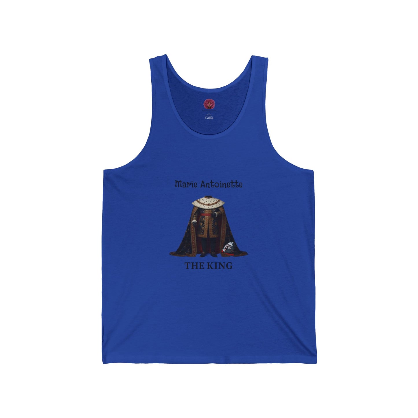 Marie Antoinette THE KING Unisex Tank Top