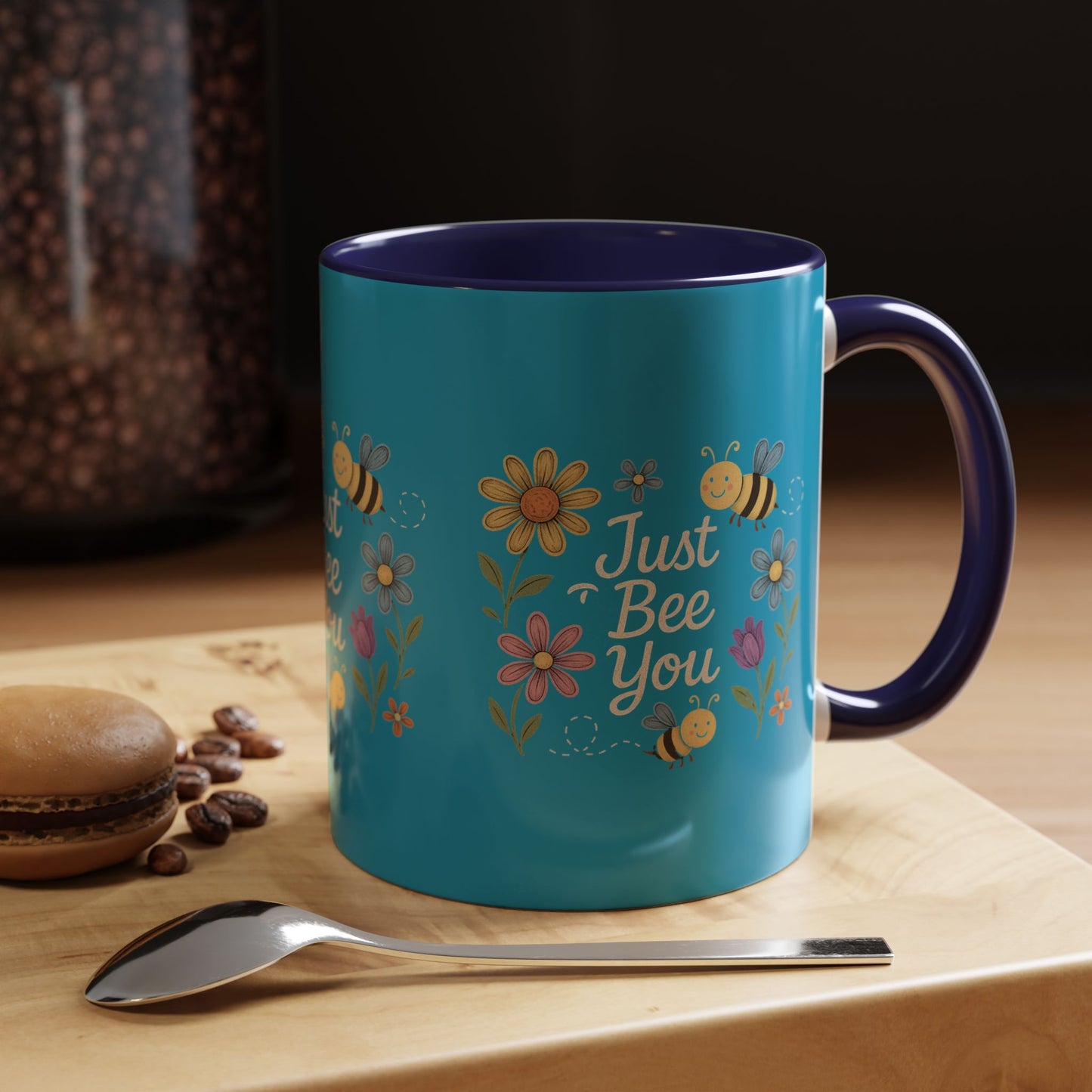 Just Bee You Ceramic Coffee Mug | Inspirational Mug for Tea Lovers, Gift for Friends, Pride Mug