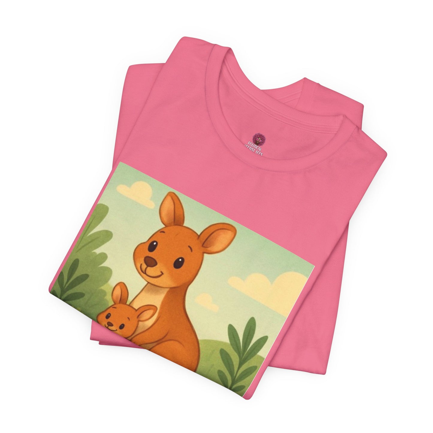 Playful Kangaroo Vibe "I Will Fuck Your Shit Up" Tee, Animal Lovers, Gift for Kids, Humor Shirt