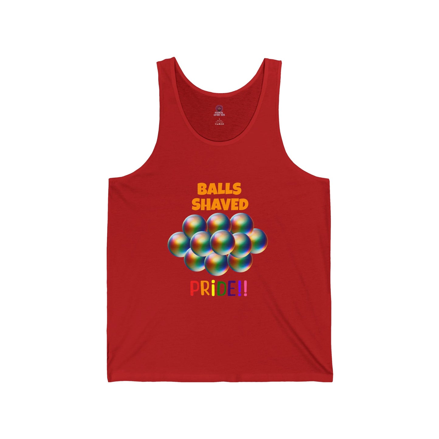 Humorous Pride Tank Top - Balls Shaved