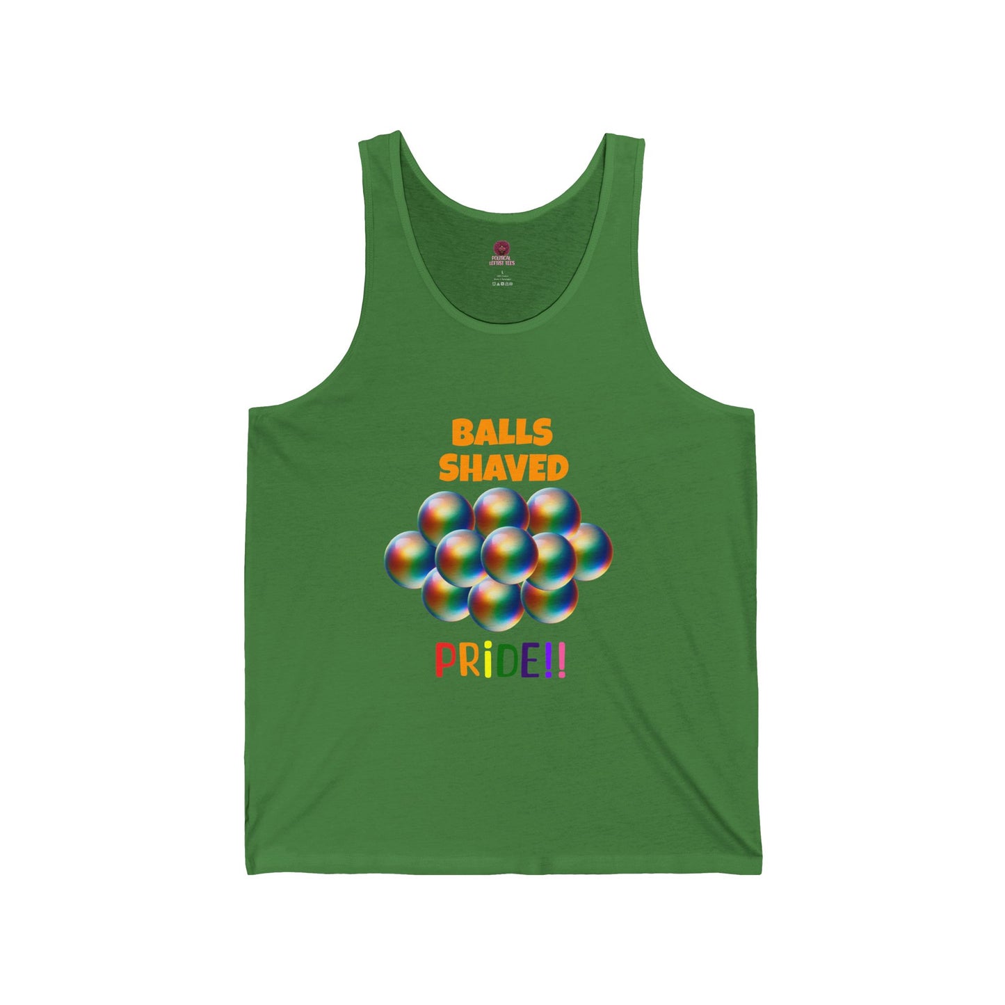 Humorous Pride Tank Top - Balls Shaved