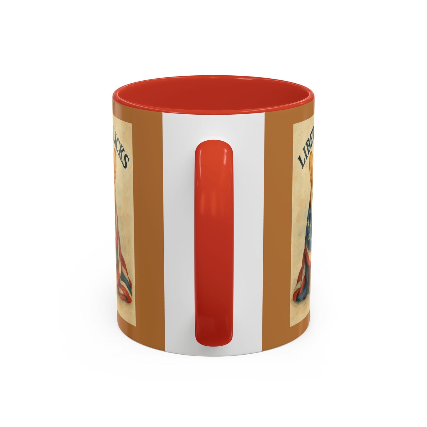 Liberty & Licks Corgi Mug | Cute Coffee Cup | Dog Lover Gift | Patriotic Drinkware | American Dog Mug | Animal Lover's Coffee Mug