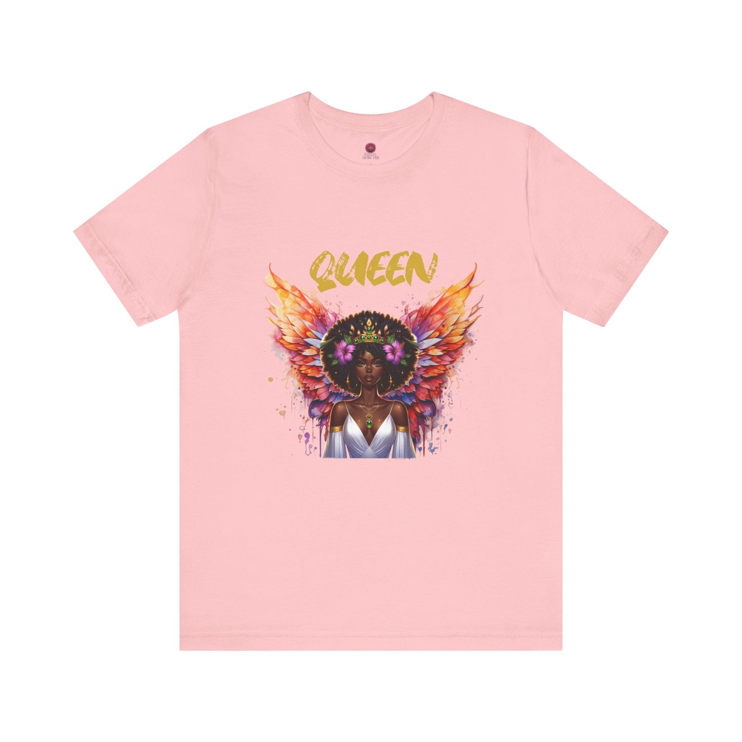 Queen Unisex Short sleeve Jersey Tee - Empowering Graphic Tee for Confident Women