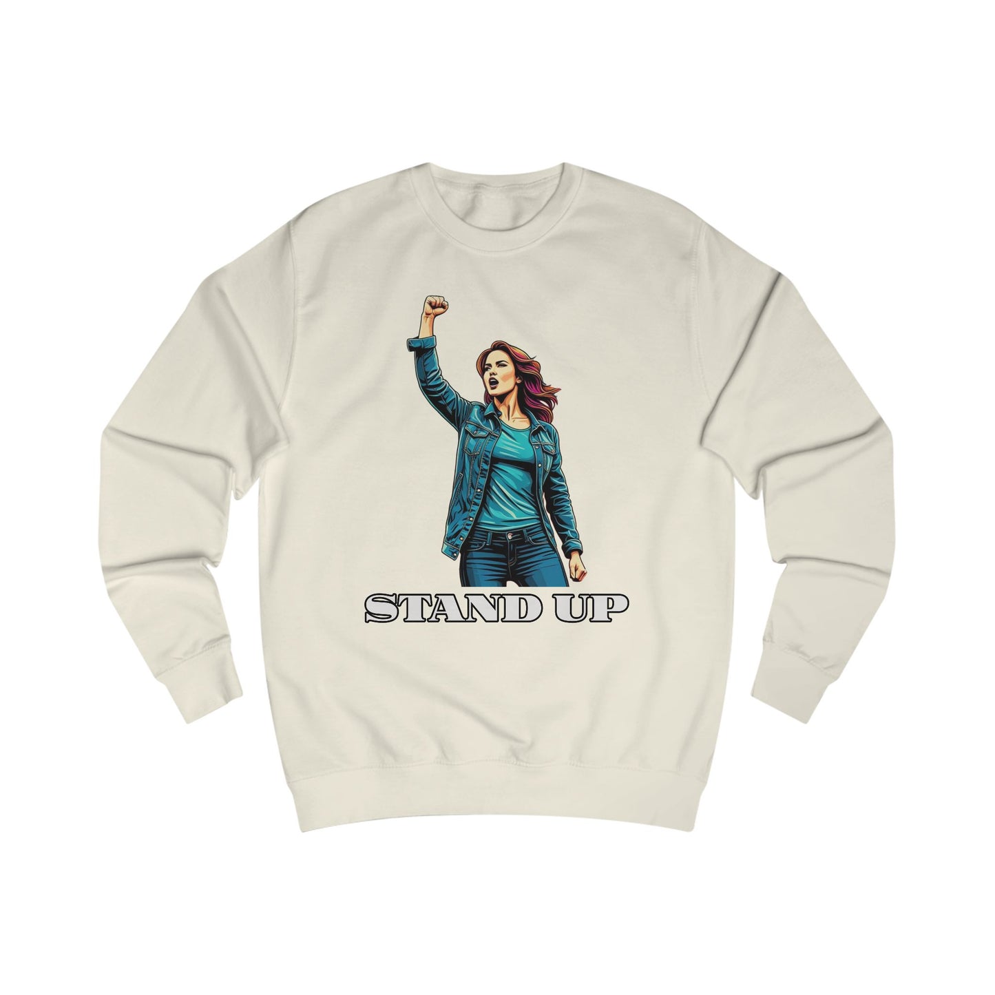Empowerment Joins Unisex Sweatshirt - "Stand Up" & "We Will Stand Behind You" Back & Front