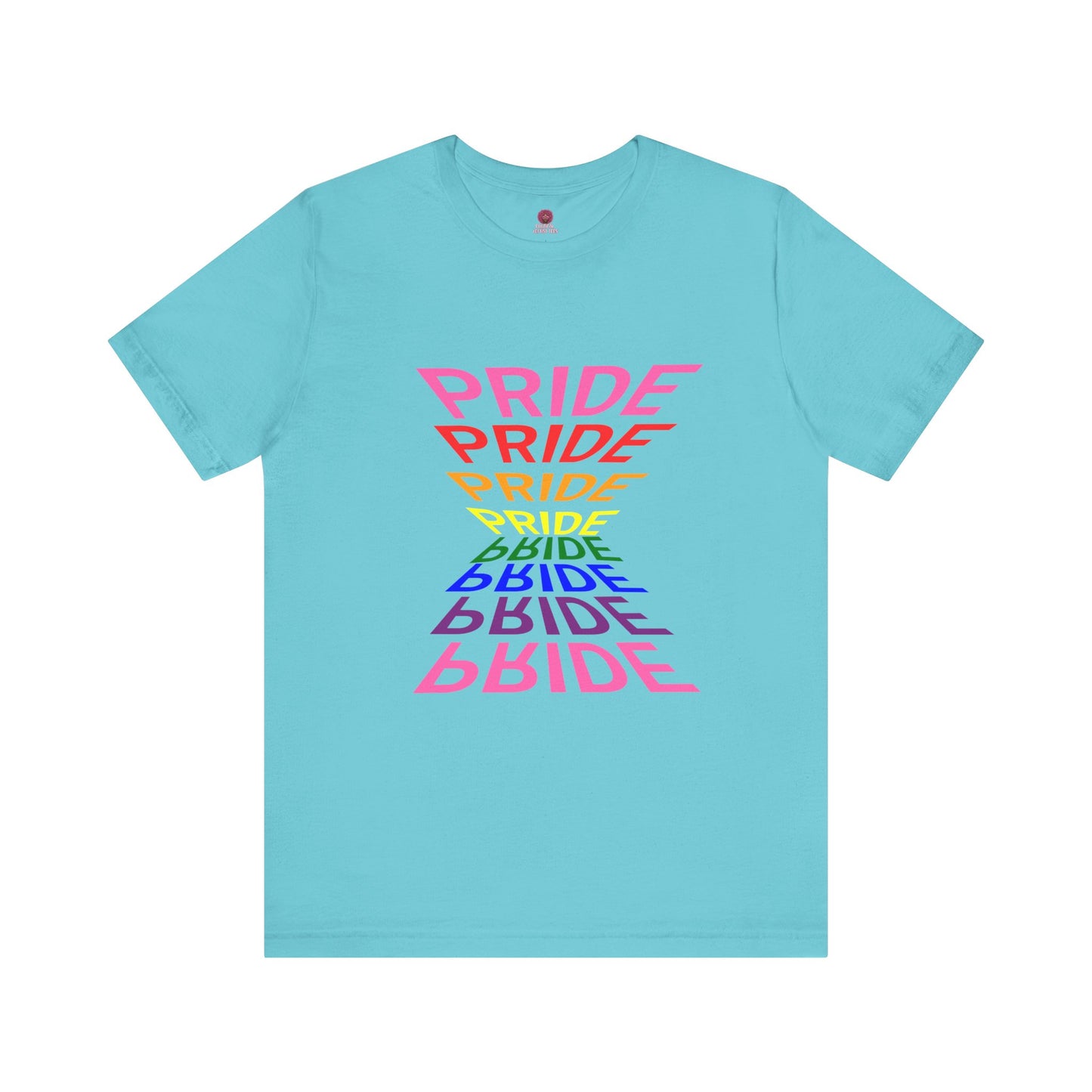 "Pride" Graphic Tee, Unisex Pride Shirt, LGBTQ+ Awareness Top