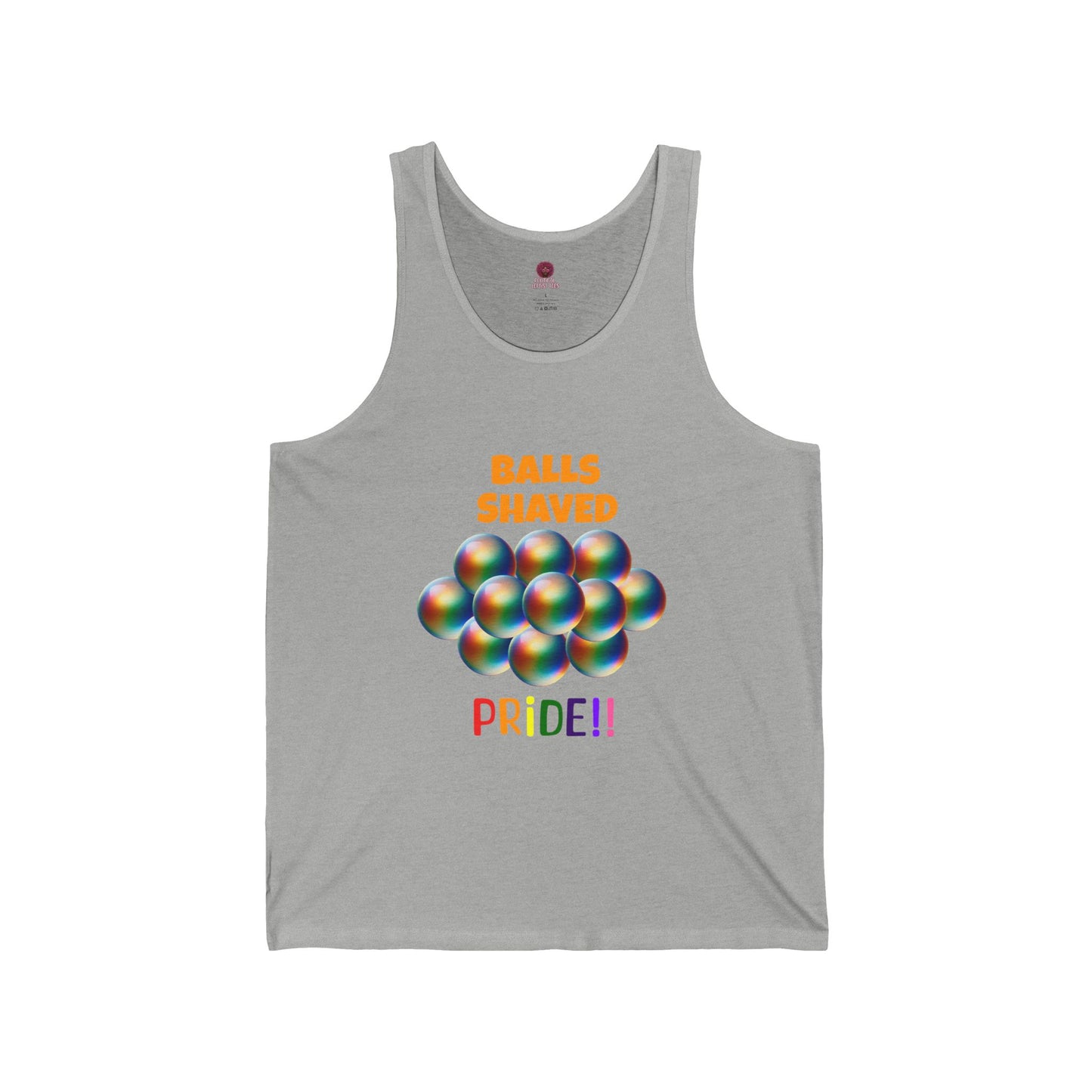 Humorous Pride Tank Top - Balls Shaved